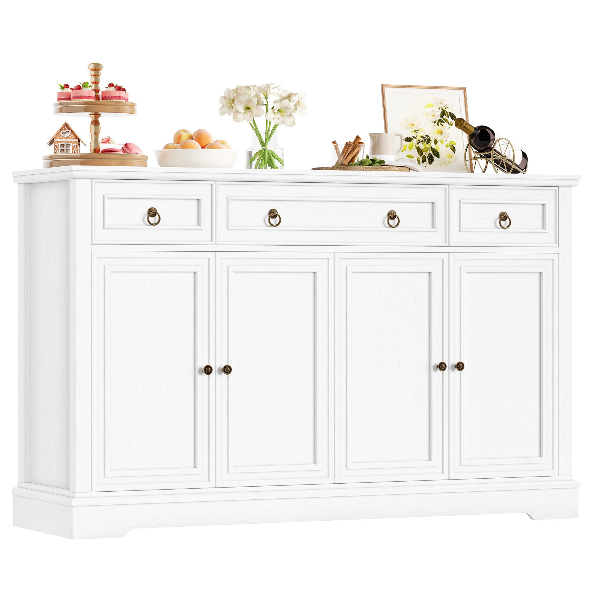Homfa Sideboard für Wohnzimmer Küche, Küchenschrank günstig online kaufen