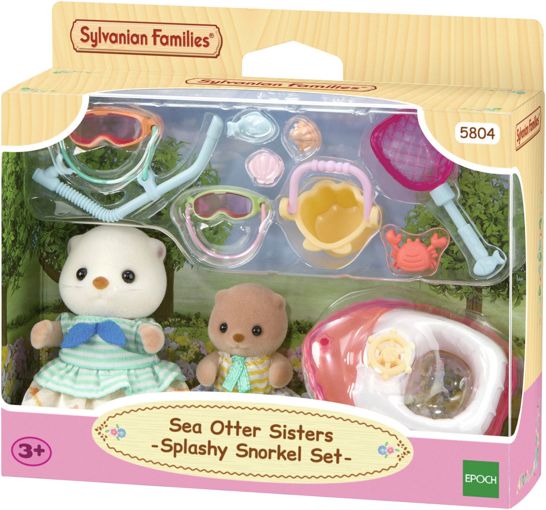 Sylvanian Families Spielfigur Seeotter Schnorchel Spielset (5804)