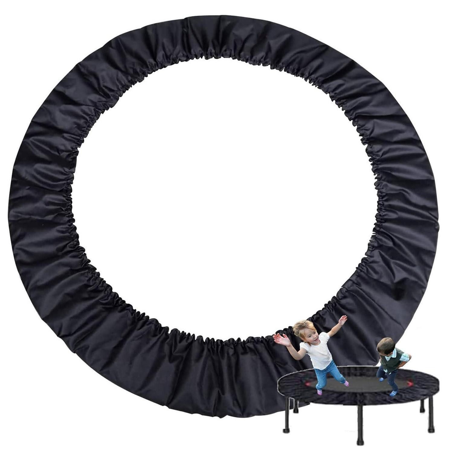 LuxusKollektion Trampolin-Randabdeckung Trampolin Randabdeckung Schwarz 0.96m (1 St)