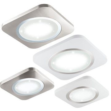 etc-shop LED Deckenleuchte, LED Kristall Design Decken Lampe Wohn Schlaf Zimmer Beleuchtung Aufbau