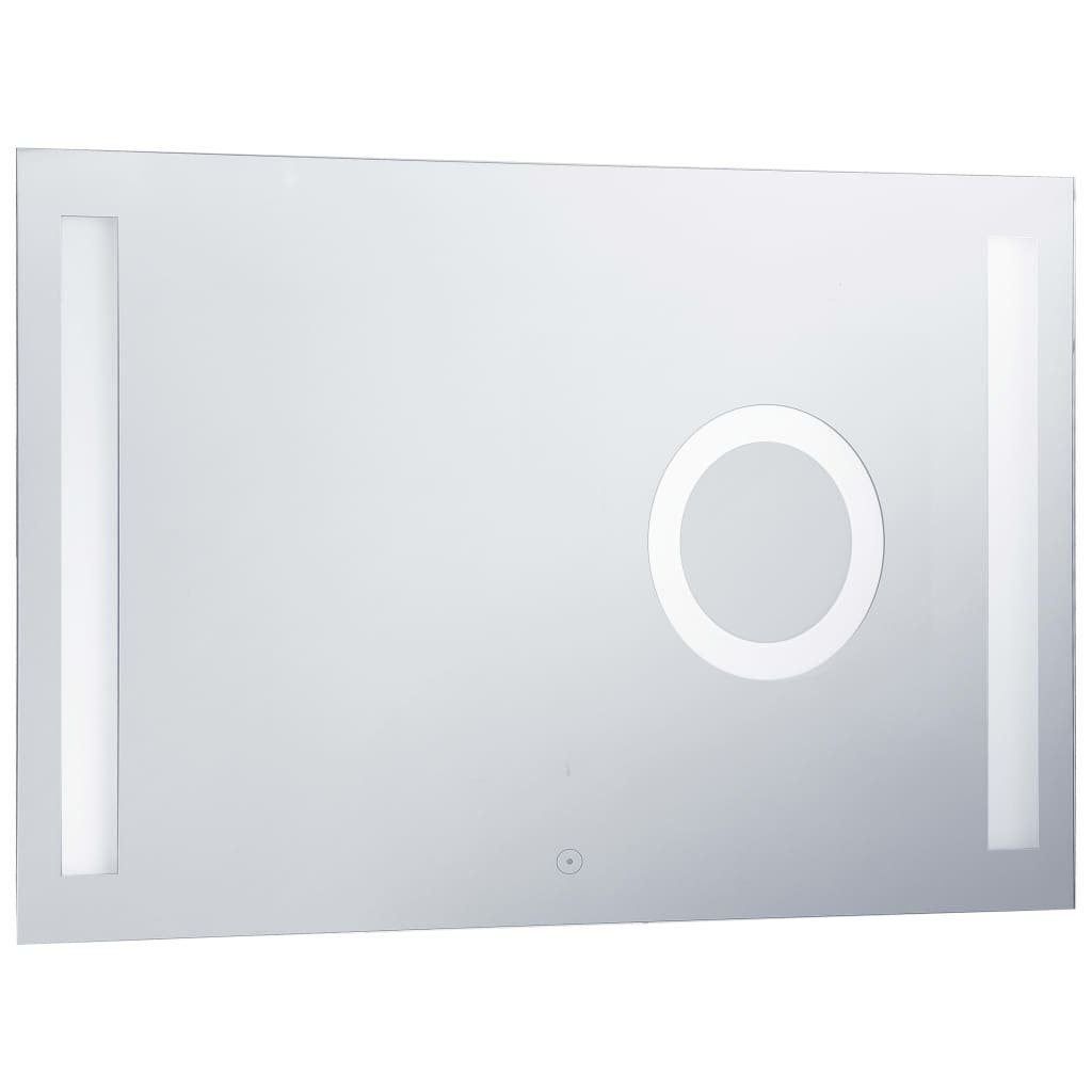 vidaXL Spiegel LED-Badspiegel mit 100x60 cm (1-St) Berührungssensor