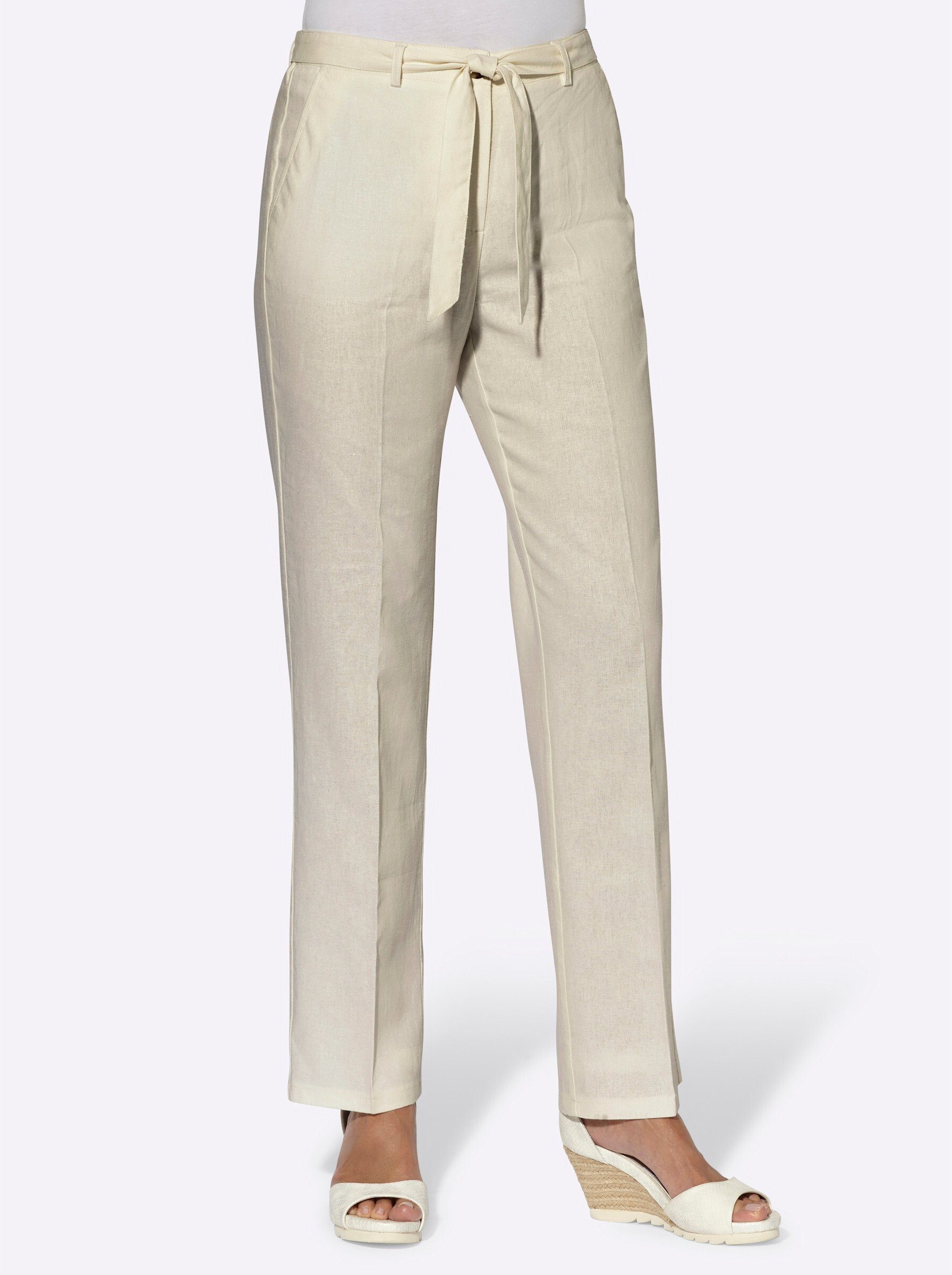 Witt Jerseyhose Bügelfaltenhose Innenbeinlänge ca. 72 cm