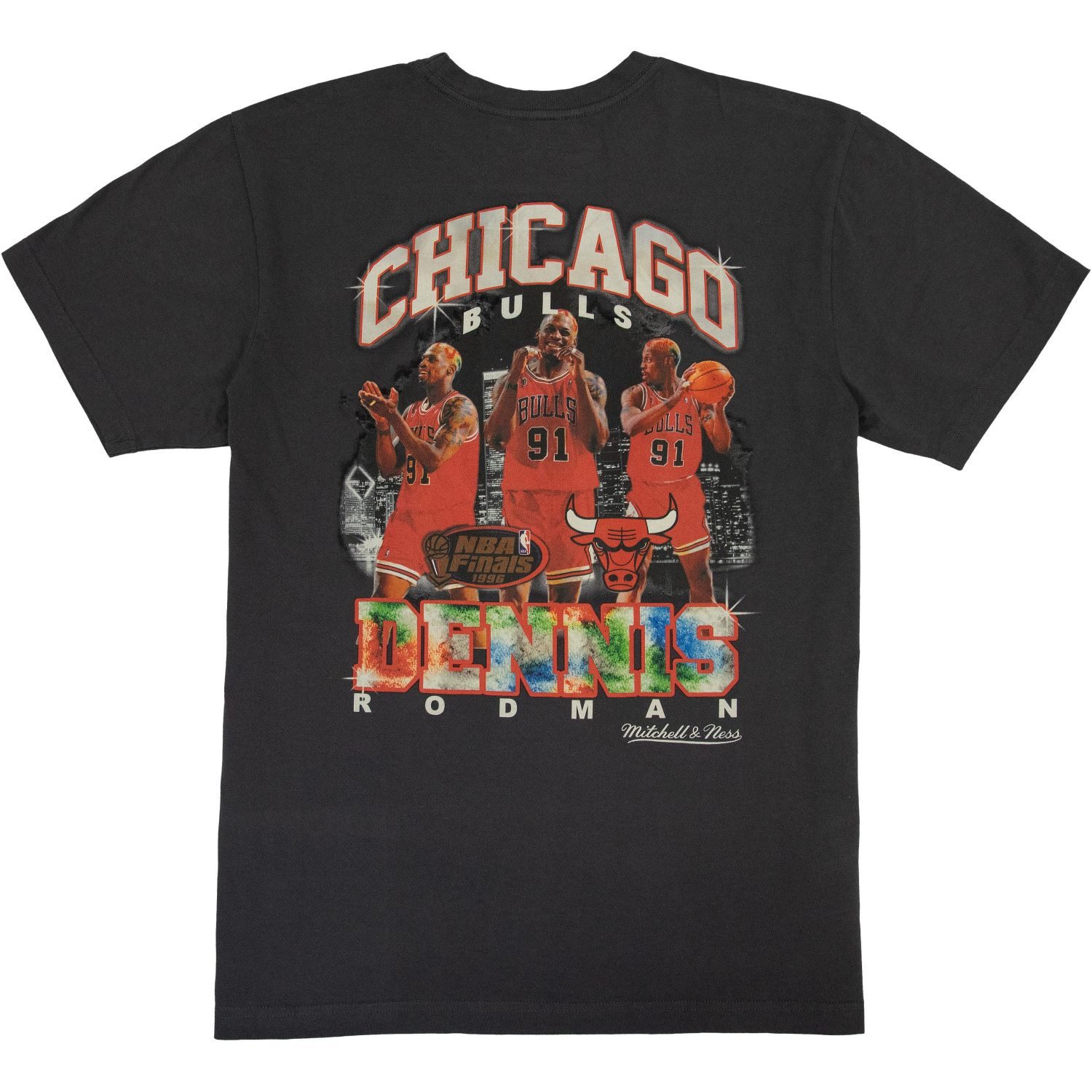 Mitchell & Ness Print-Shirt BACKPRINT Dennis Rodman günstig online kaufen