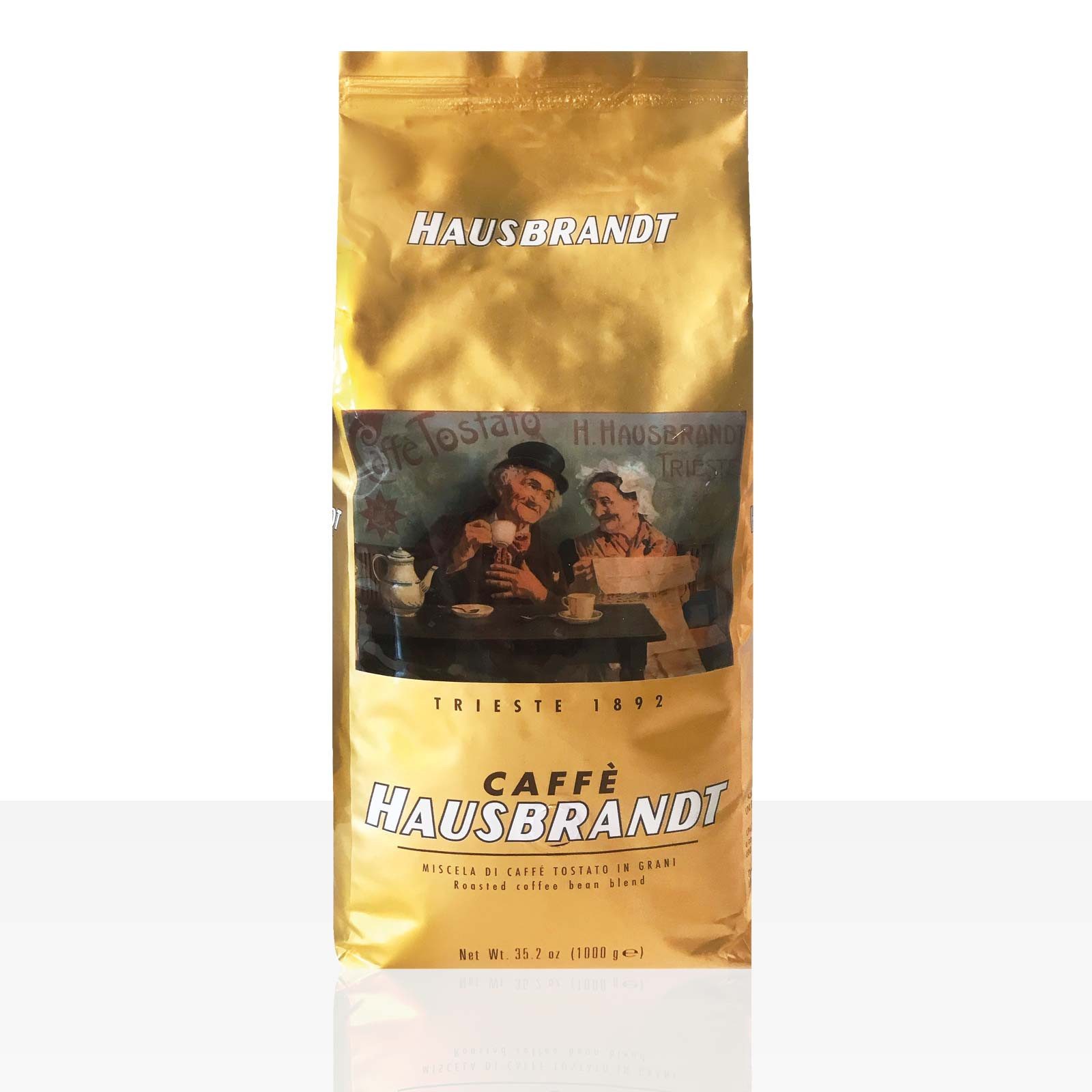 Hausbrandt Kaffee Hausbrandt Nonnetti Espresso 1kg Kaffeebohnen – Bild 2 von 2