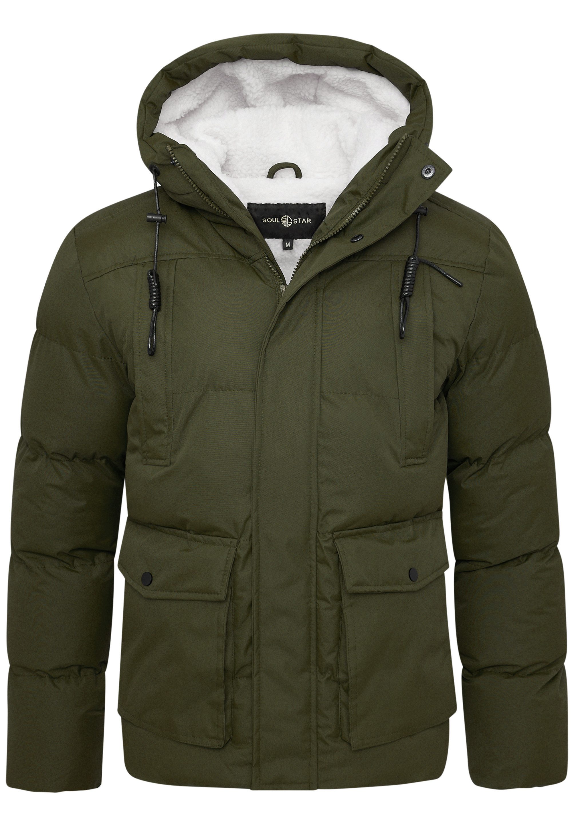 SOULSTAR Winterjacke S2SINTRA Herren warme Steppjacke mit Kapuze Pufferjack günstig online kaufen