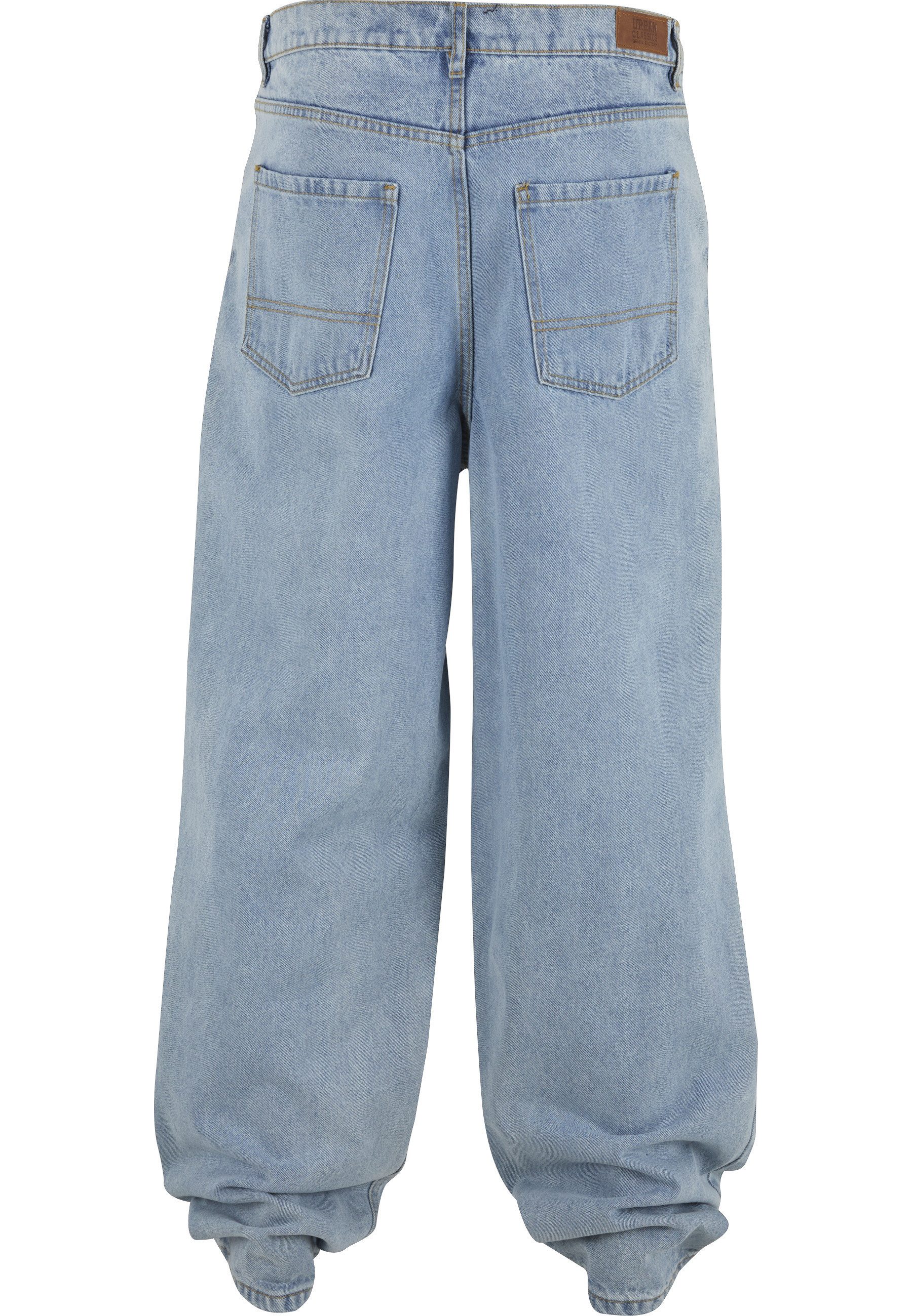 URBAN CLASSICS Bequeme Jeans Urban Classics Heavy Ounce Knee Cut Baggy Fit Jeans