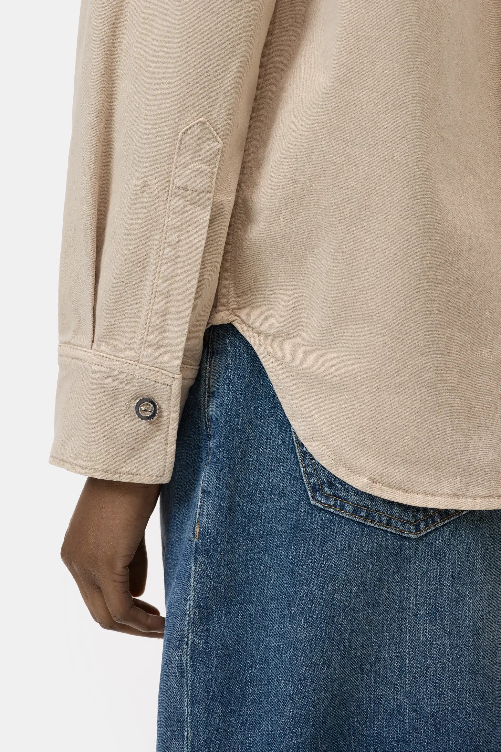 CLOSED Blusentop Twill-Hemdbluse - Regular Fit