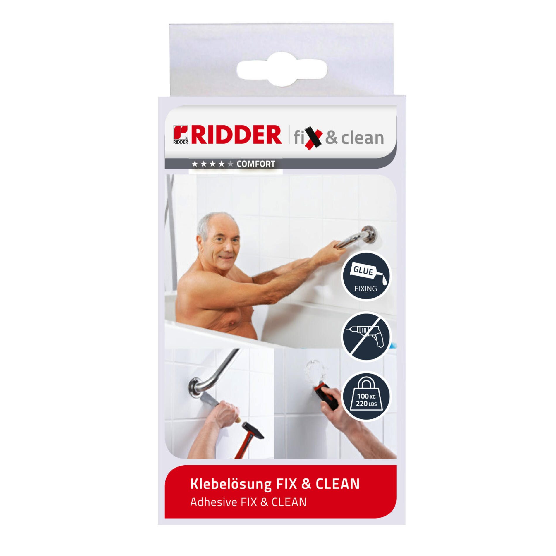 Ridder 2-Komponentenkleber Fix&Clean weiß günstig online kaufen