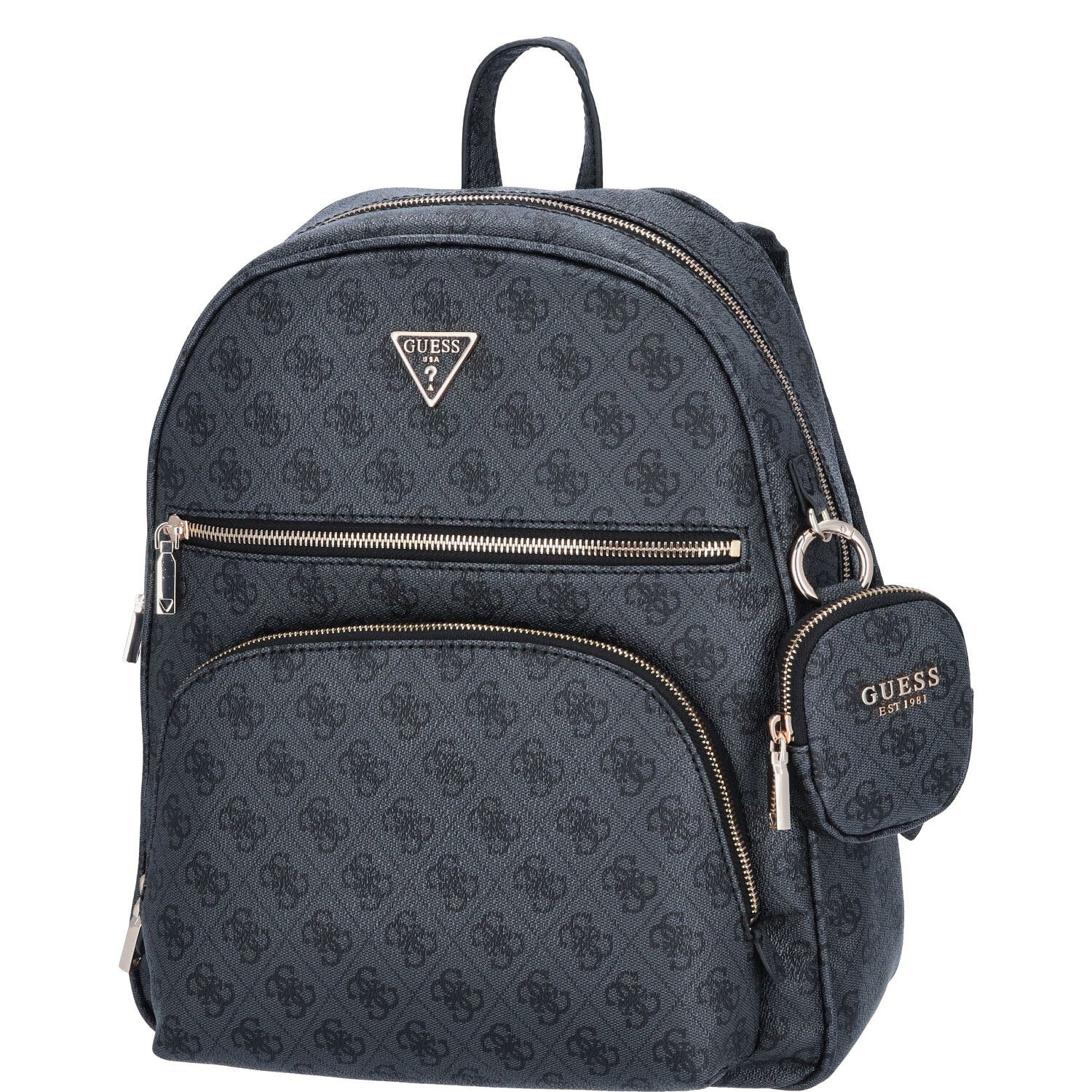 Freizeitrucksack GUESS Damen Rucksack Power Play Coal Logo