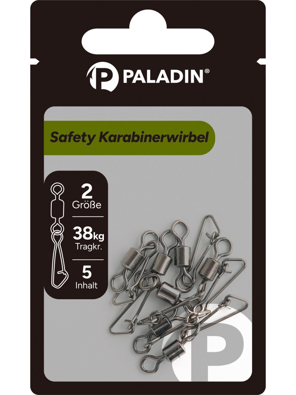 Paladin Lotblei Paladin Angelzubehör Safety Karabinerwirbel Gr. 12
