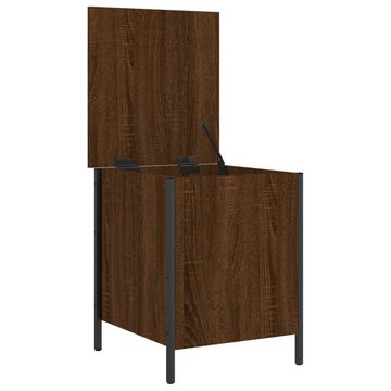 vidaXL Sitzbank Sitzbank mit Stauraum Braun Eiche 40x42,5x50 cm Holzwerkstoff