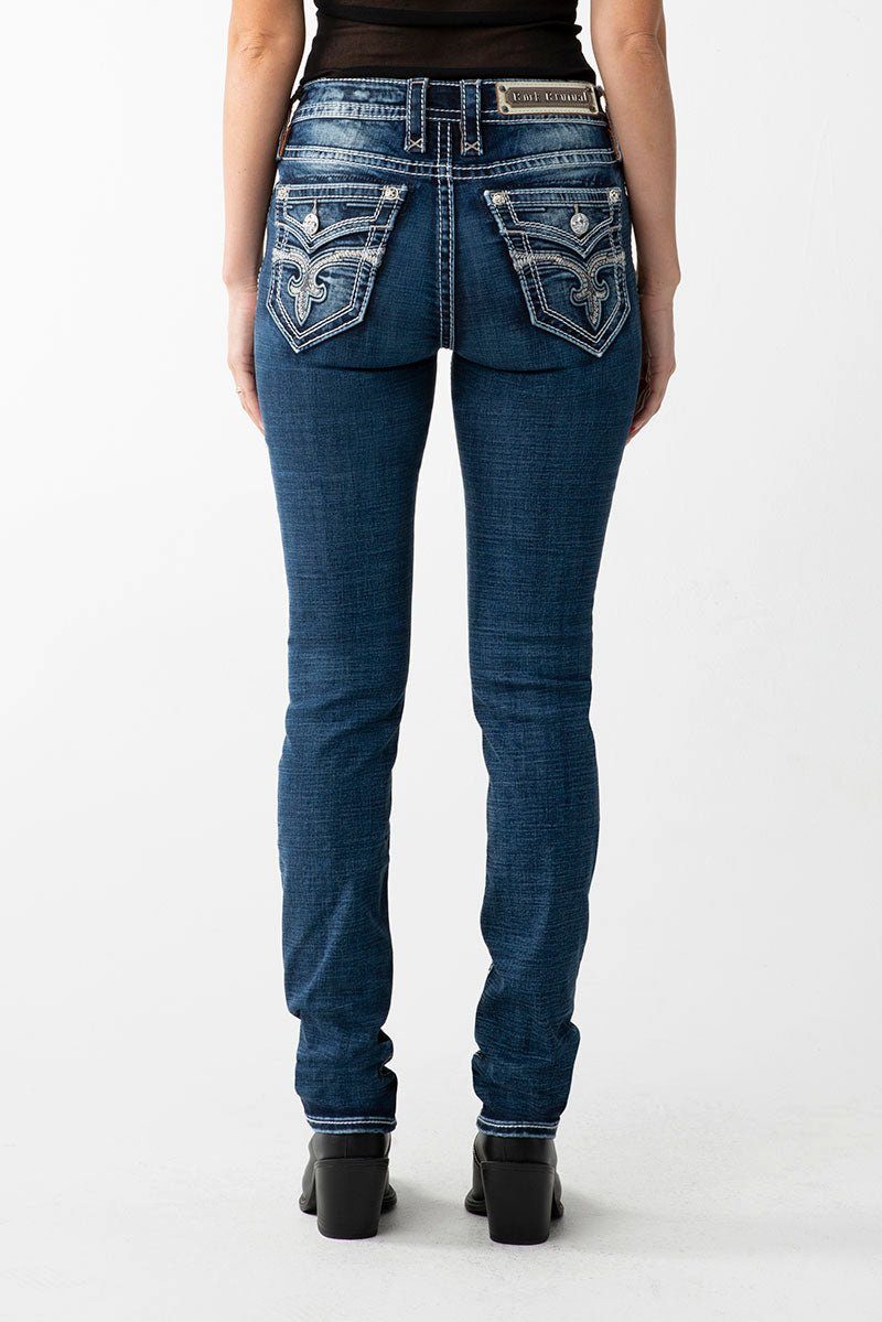 Rock Revival Straight-Jeans