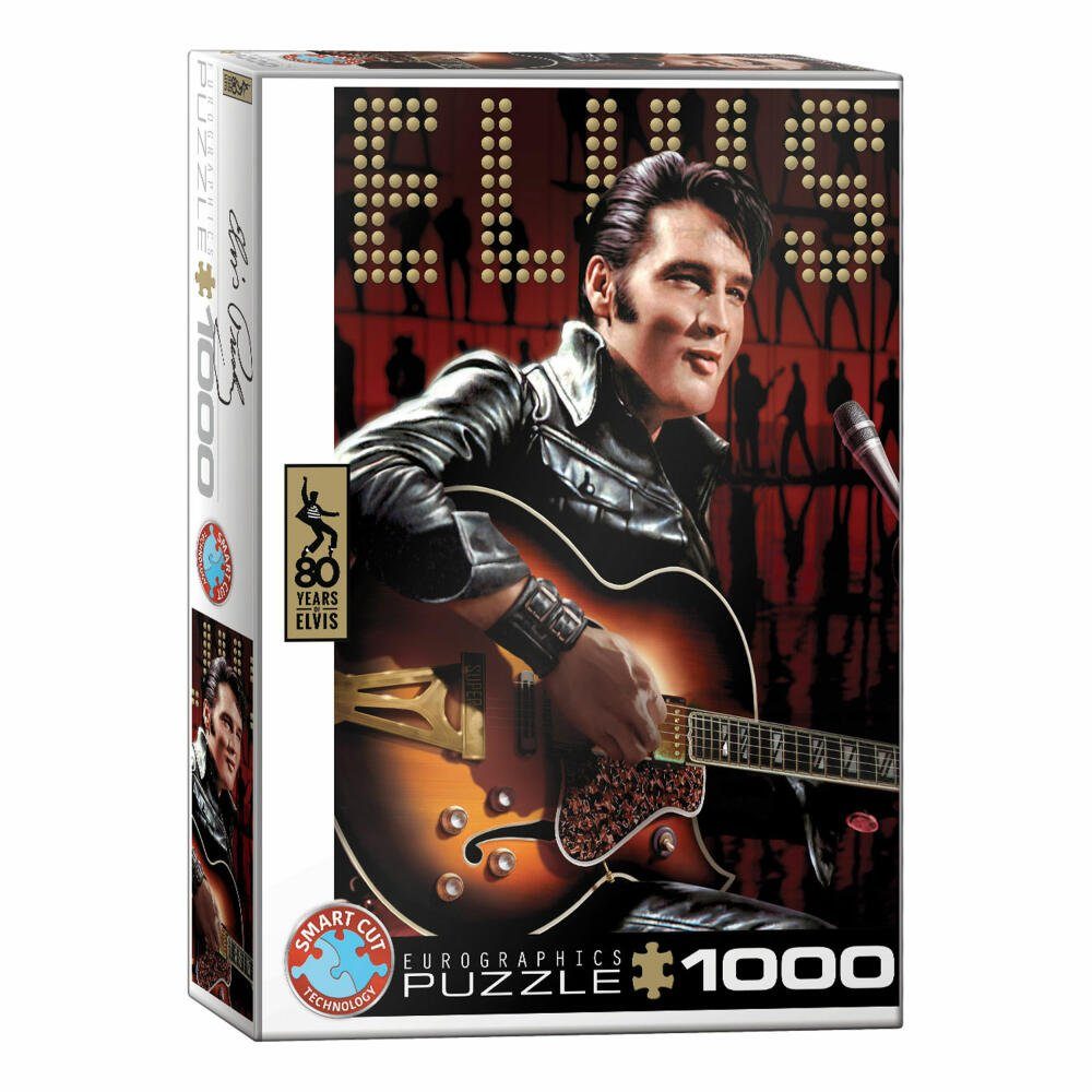 Puzzleteile Presley Puzzle Konzert, EUROGRAPHICS Elvis 1000 Comeback