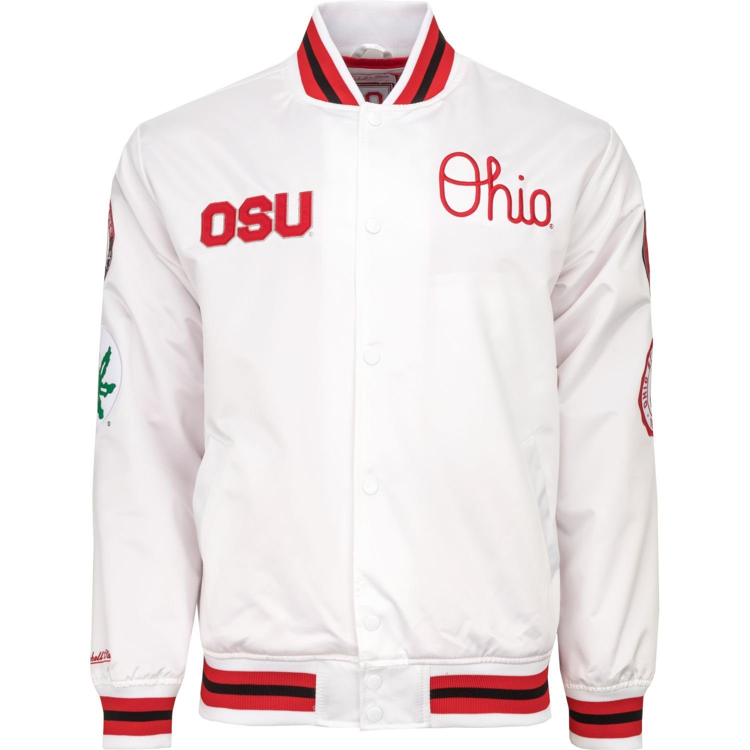 Mitchell & Ness Collegejacke City Collection Satin NCAA Ohio State
