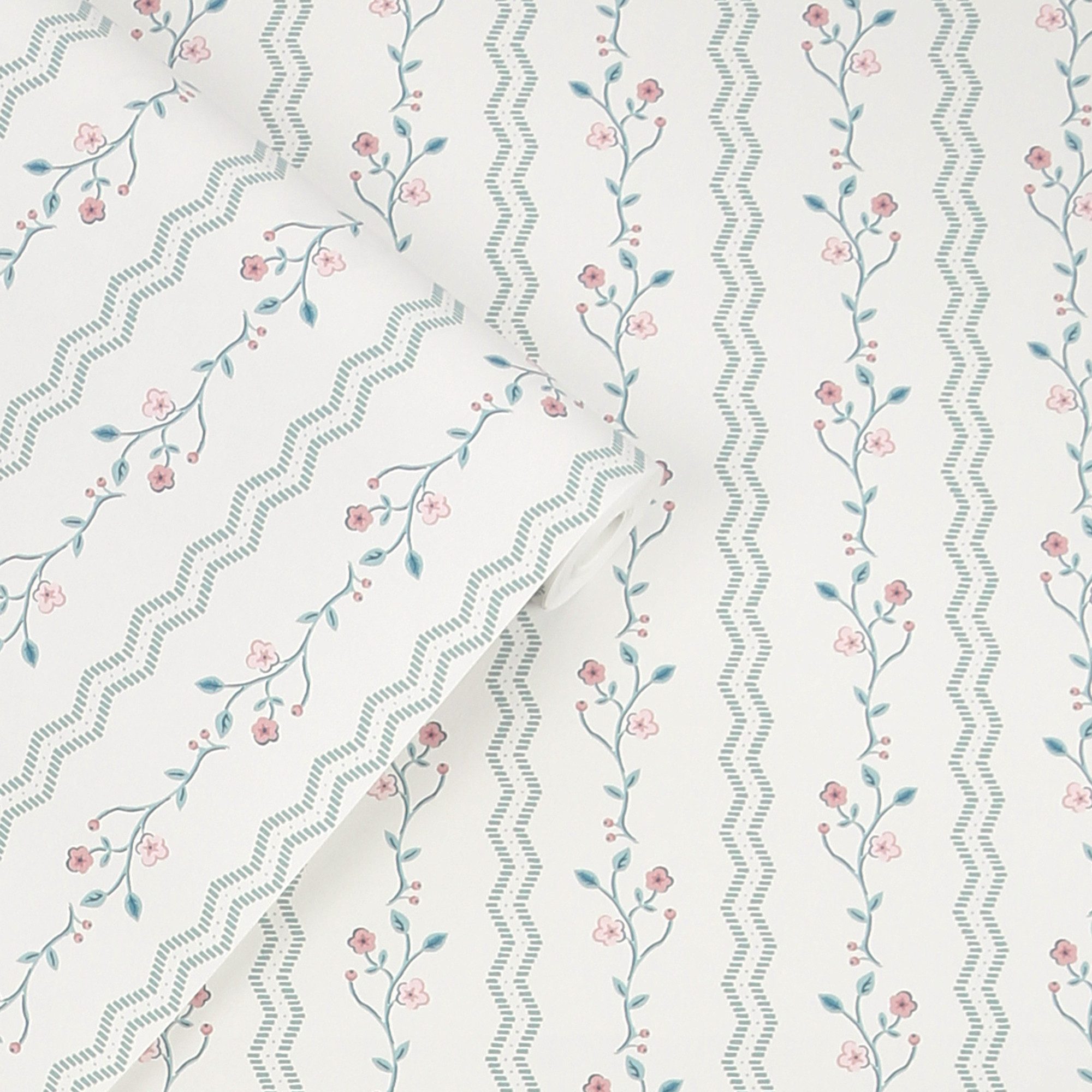 LAURA ASHLEY Vliestapete Blencow Streifen, glatt, günstig online kaufen