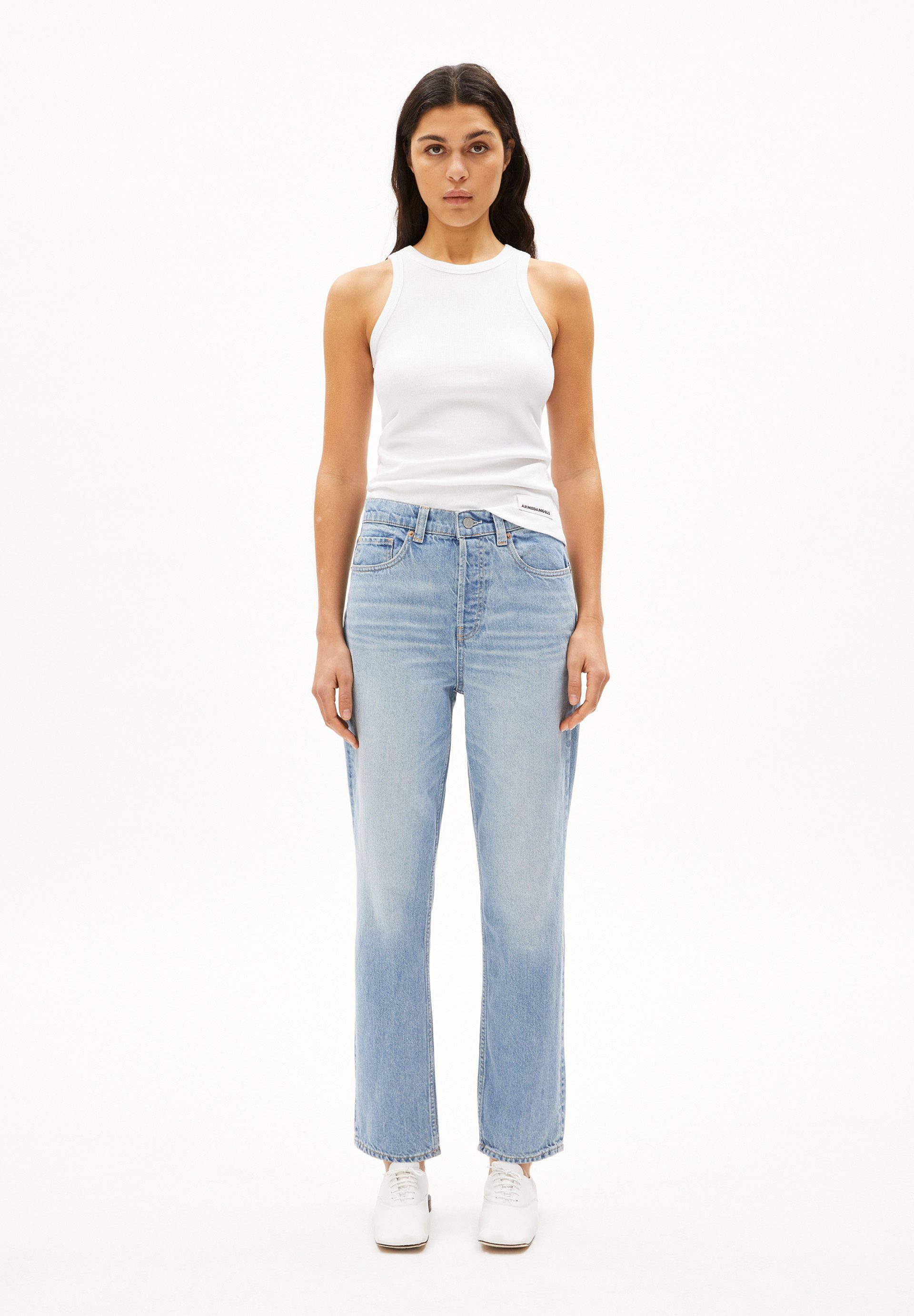 Armedangels Straight-Jeans AAIKALA (Non-Stretch, Regular Fit) High waist günstig online kaufen
