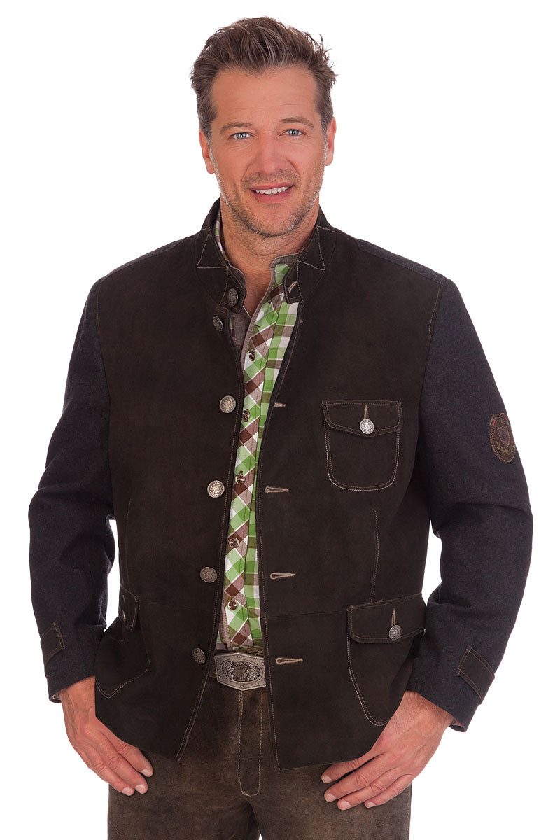 Spieth & Wensky Trachtenjanker Janker - TORGAU - anthrazit