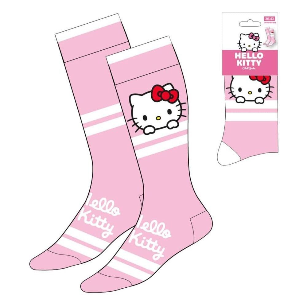Cerda Socken Hello Kitty Socken Ein-Paar Baumwollsocken 36-43