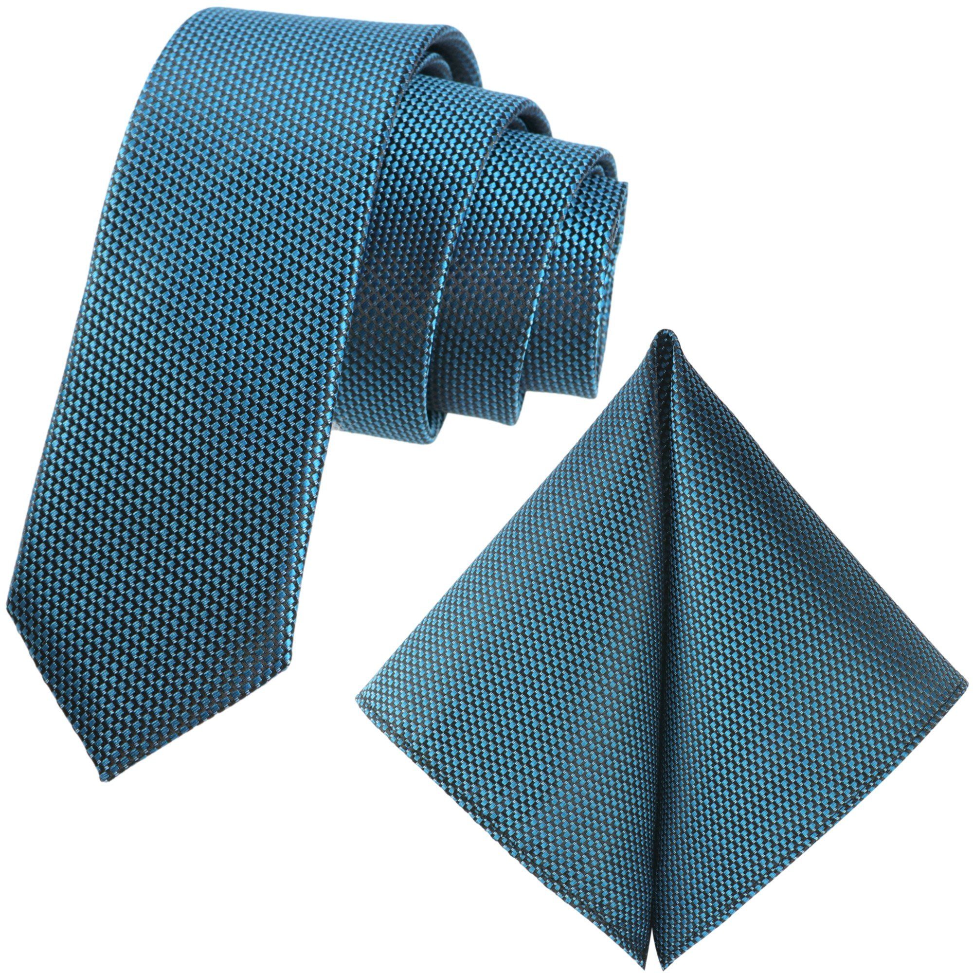 GASSANI Krawatte Dünne Schmale Extra Lange Jacquard Herren-Krawatte Fein Ka günstig online kaufen