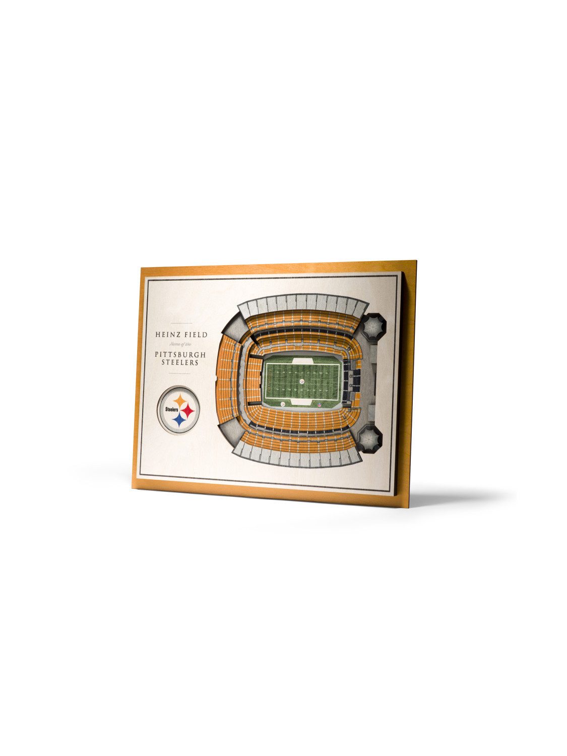 Pittsburgh Steelers Wanddekoobjekt Pittsburgh Steelers 5-Layer 3D Stadium View