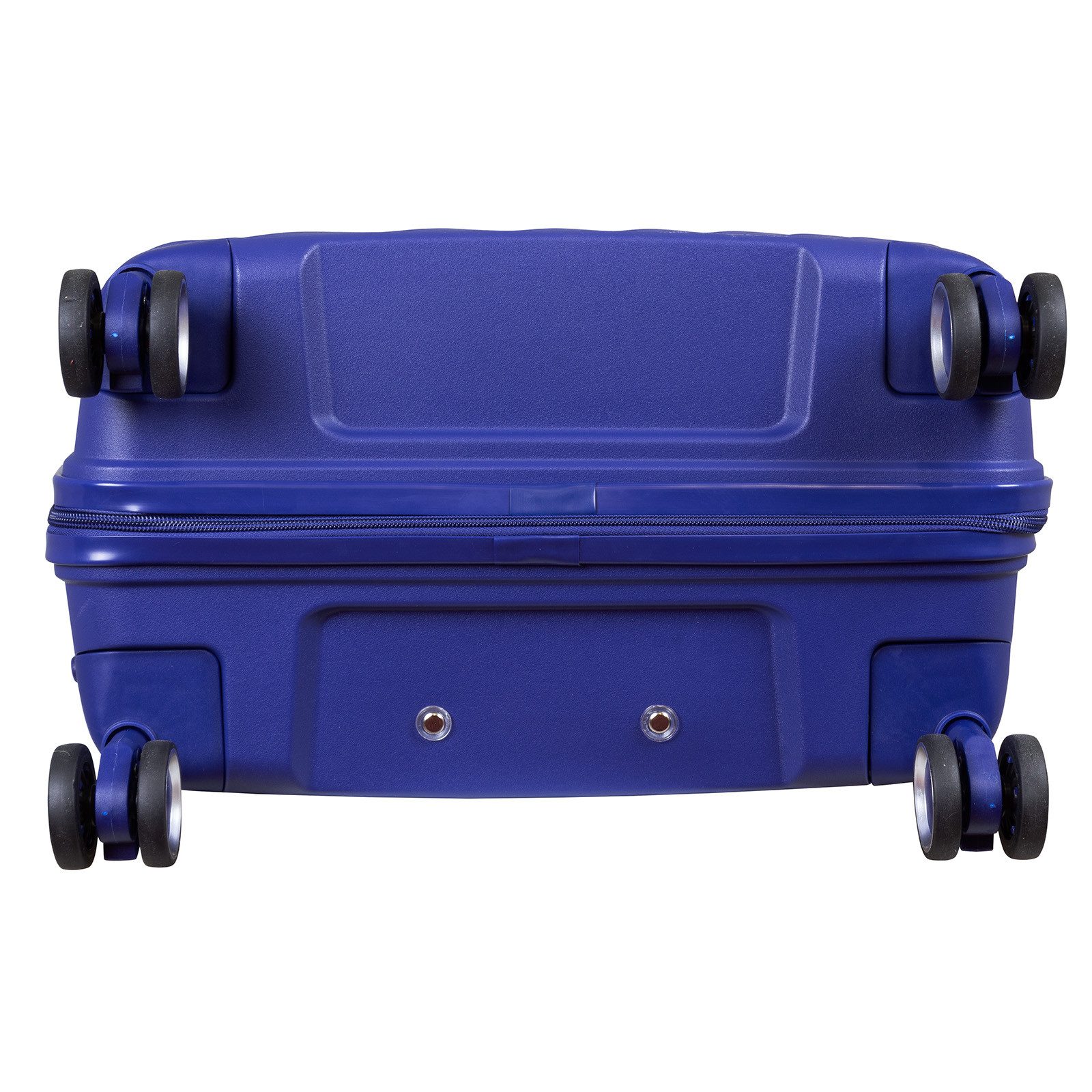 Trendyshop365 Hartschalen-Trolley Reisekoffer Monza, 4 Farben, 3 Größen, 4 Rollen, Polypropylen, extrem robust