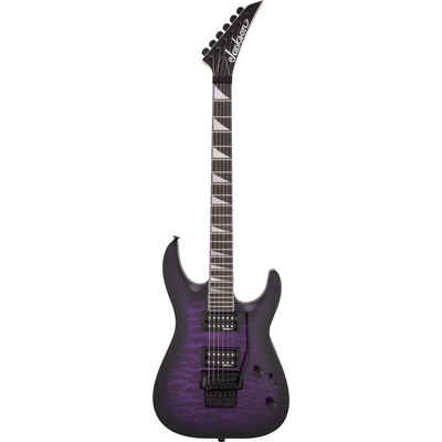 Jackson E-Gitarre, JS32Q Dinky DKA Transparent Purple Burst - E-Gitarre