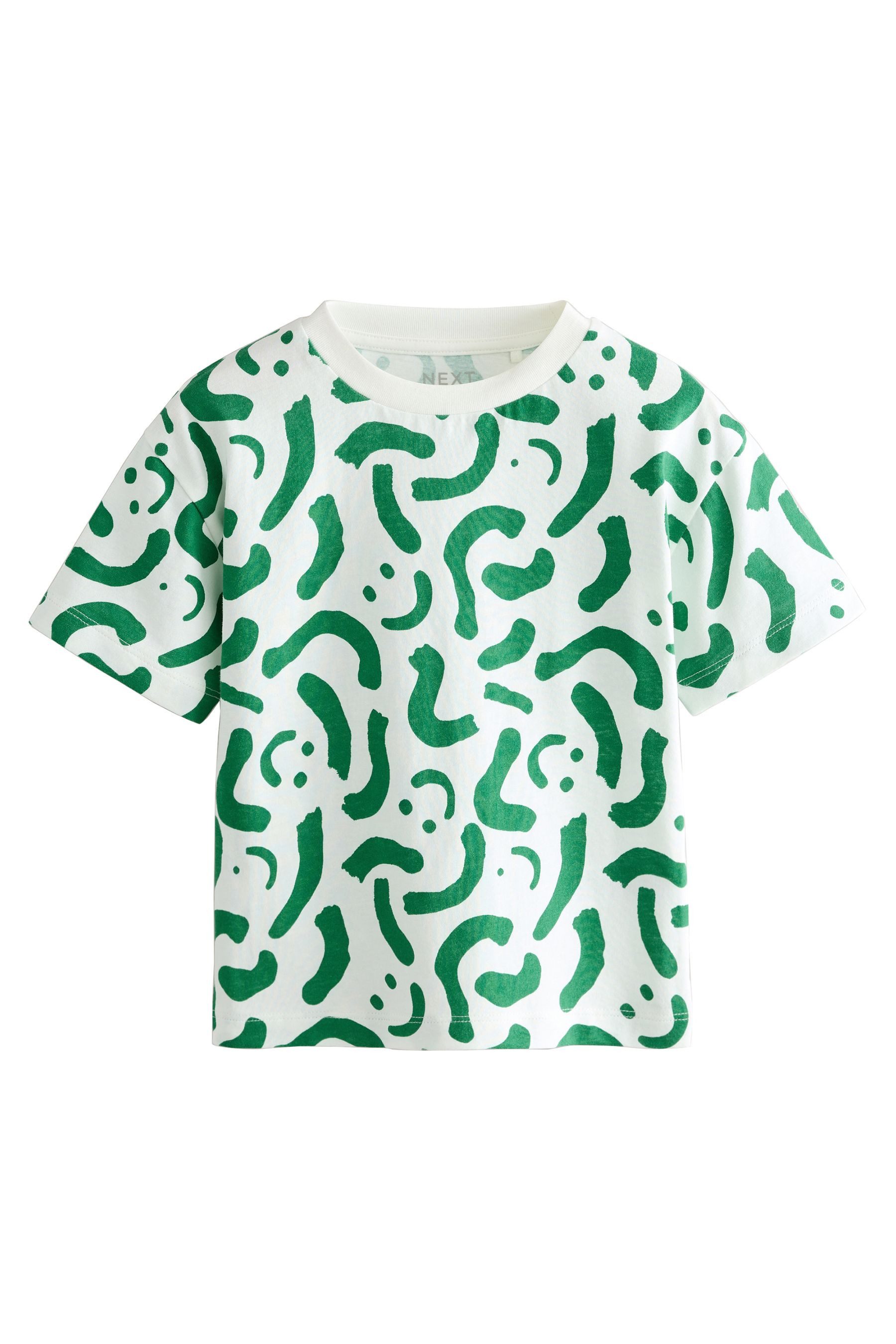 Next T-Shirt Kurzarm-T-Shirt mit durchgehendem Print günstig online kaufen