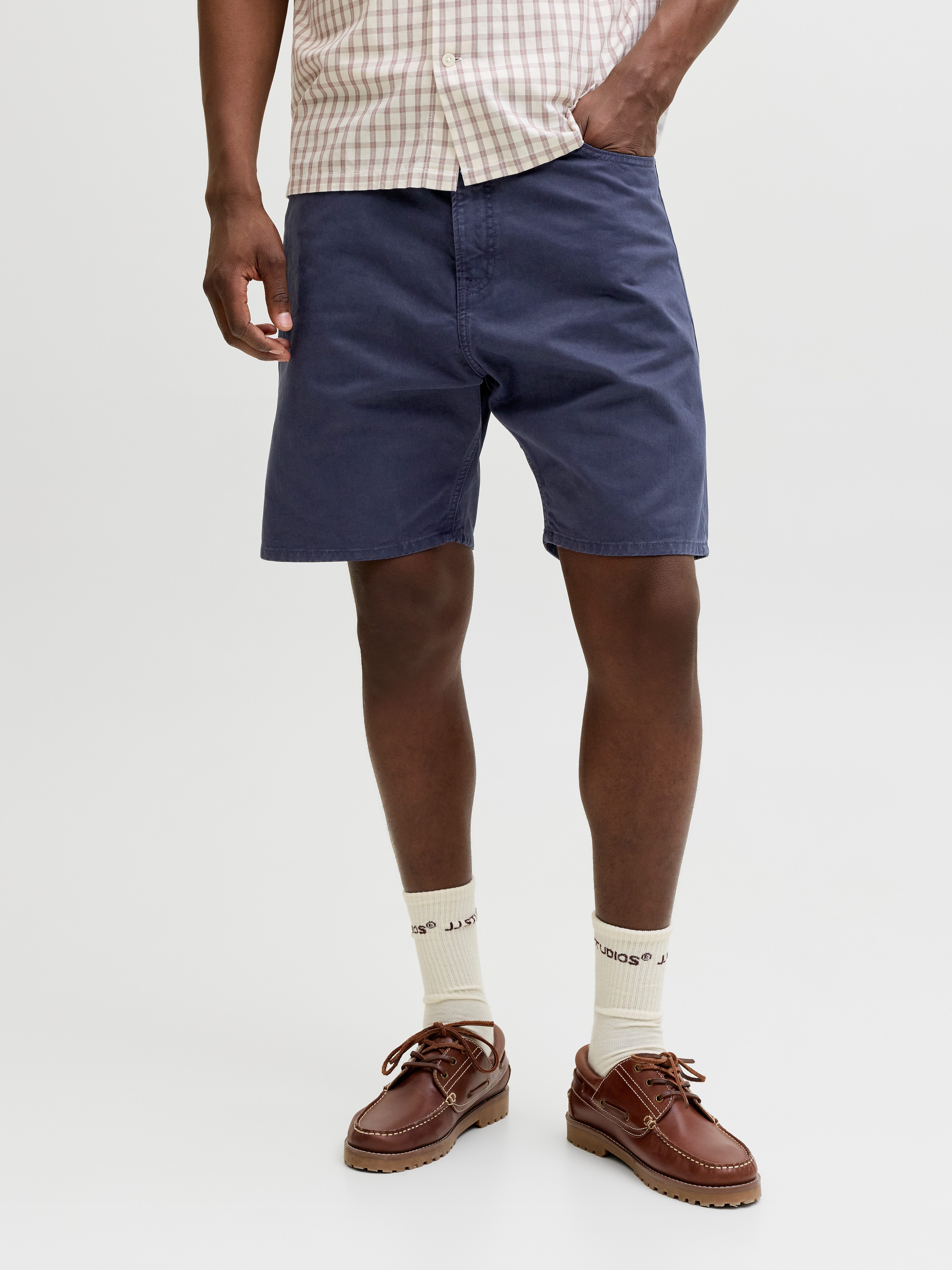 Jack & Jones Shorts JPSTTONY ORIGINAL 017 SHORTS MID SN Baumwolle, locker geschnitten