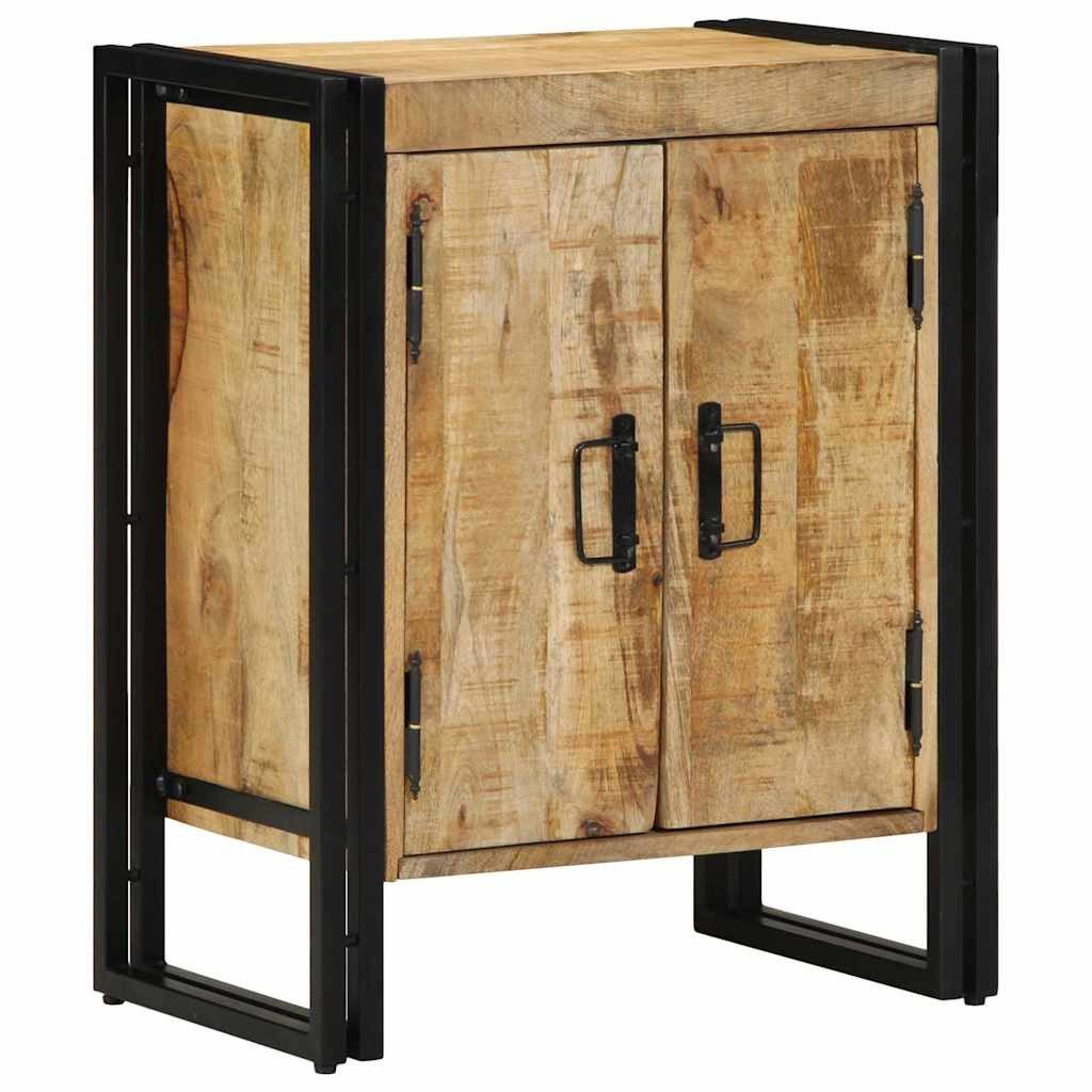 vidaXL Schuhregal Schuhschrank mit Regal Braun 56 x 35 x 70 cm Massivholz, 1-tlg.