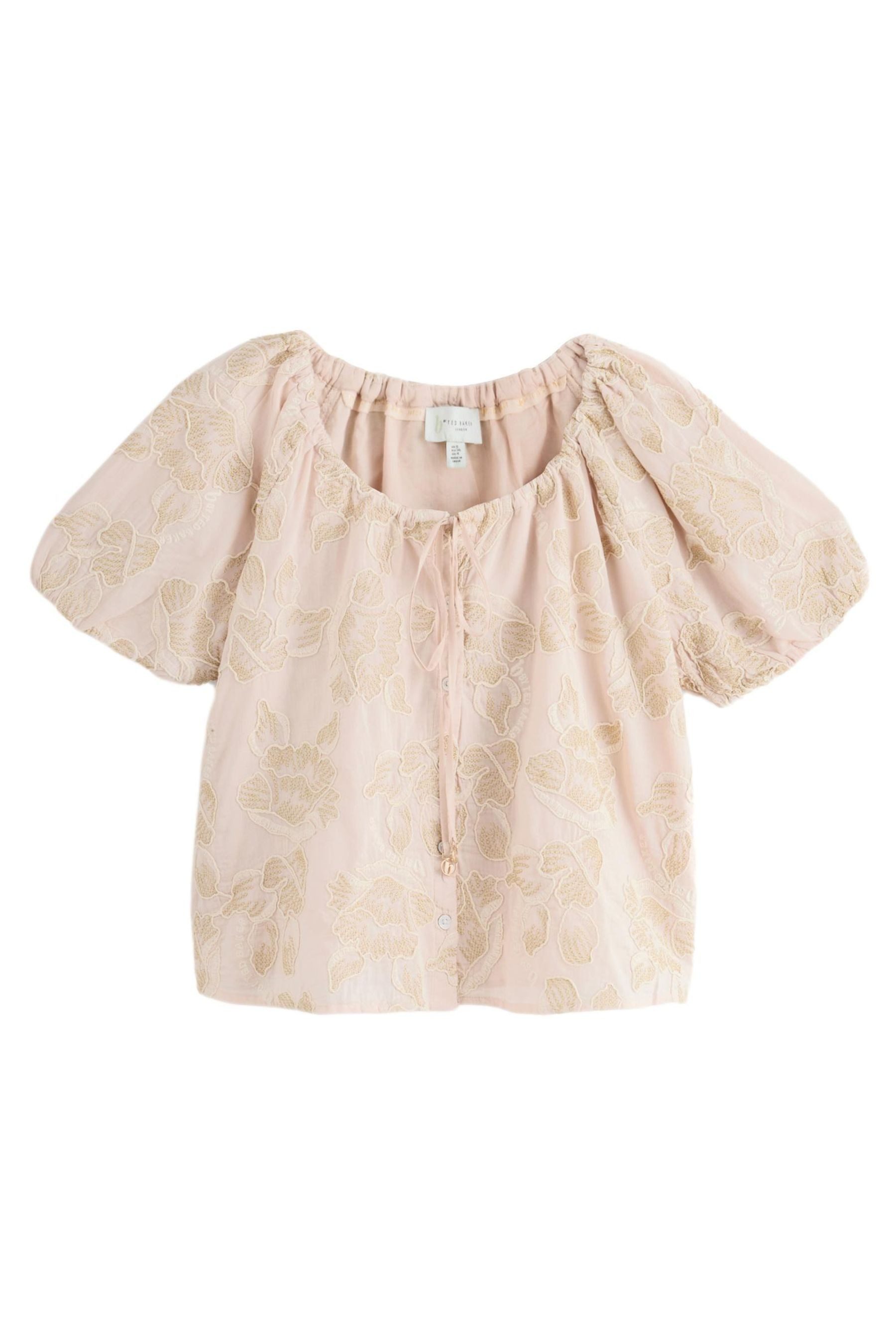 B by Ted Baker Strandshirt B By Ted Baker Strand-Oberteil mit Stickerei (1-tlg)