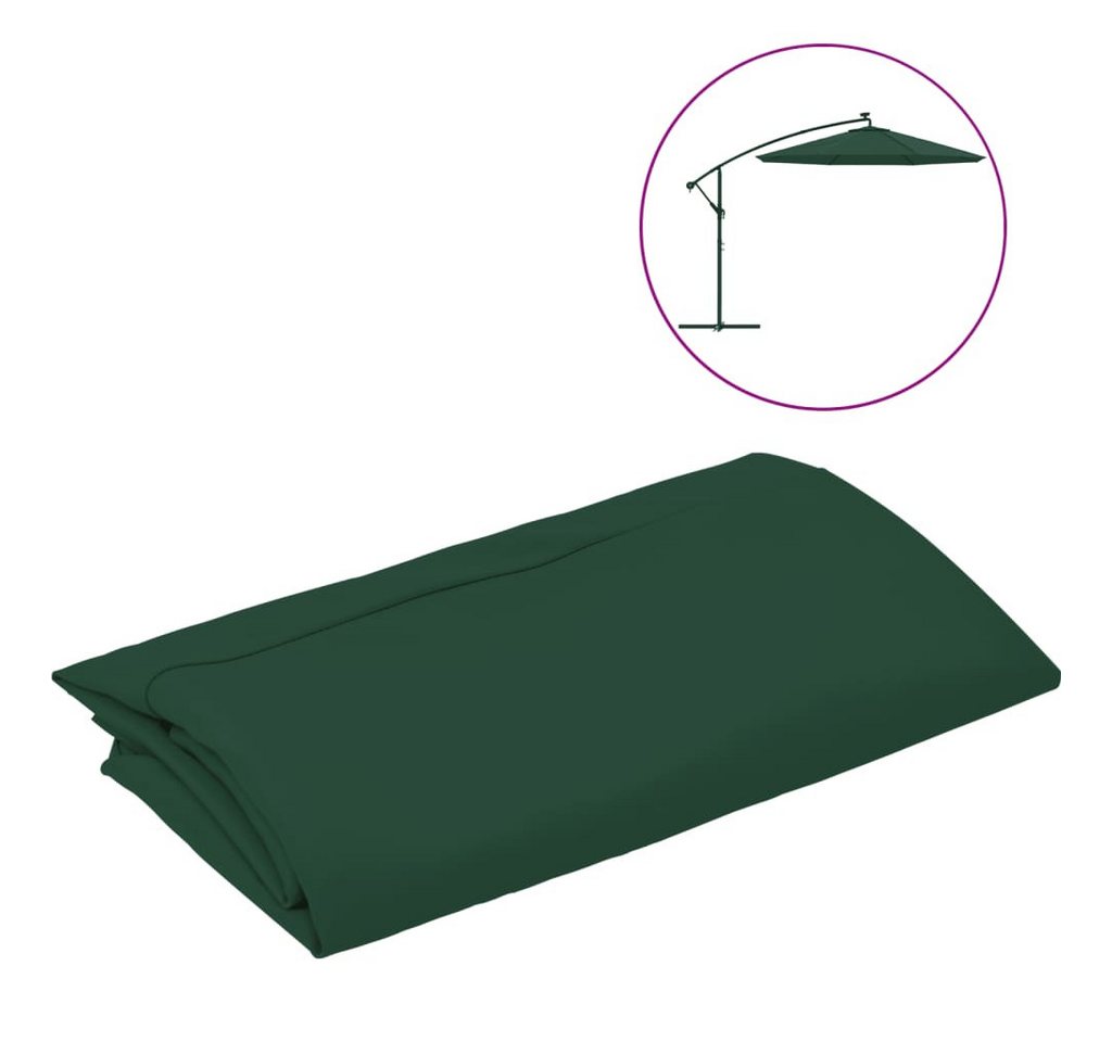 Thumbnail - vidaXL Sonnenschirm Ersatzbezug für Ampelschirm Grün 350 cm