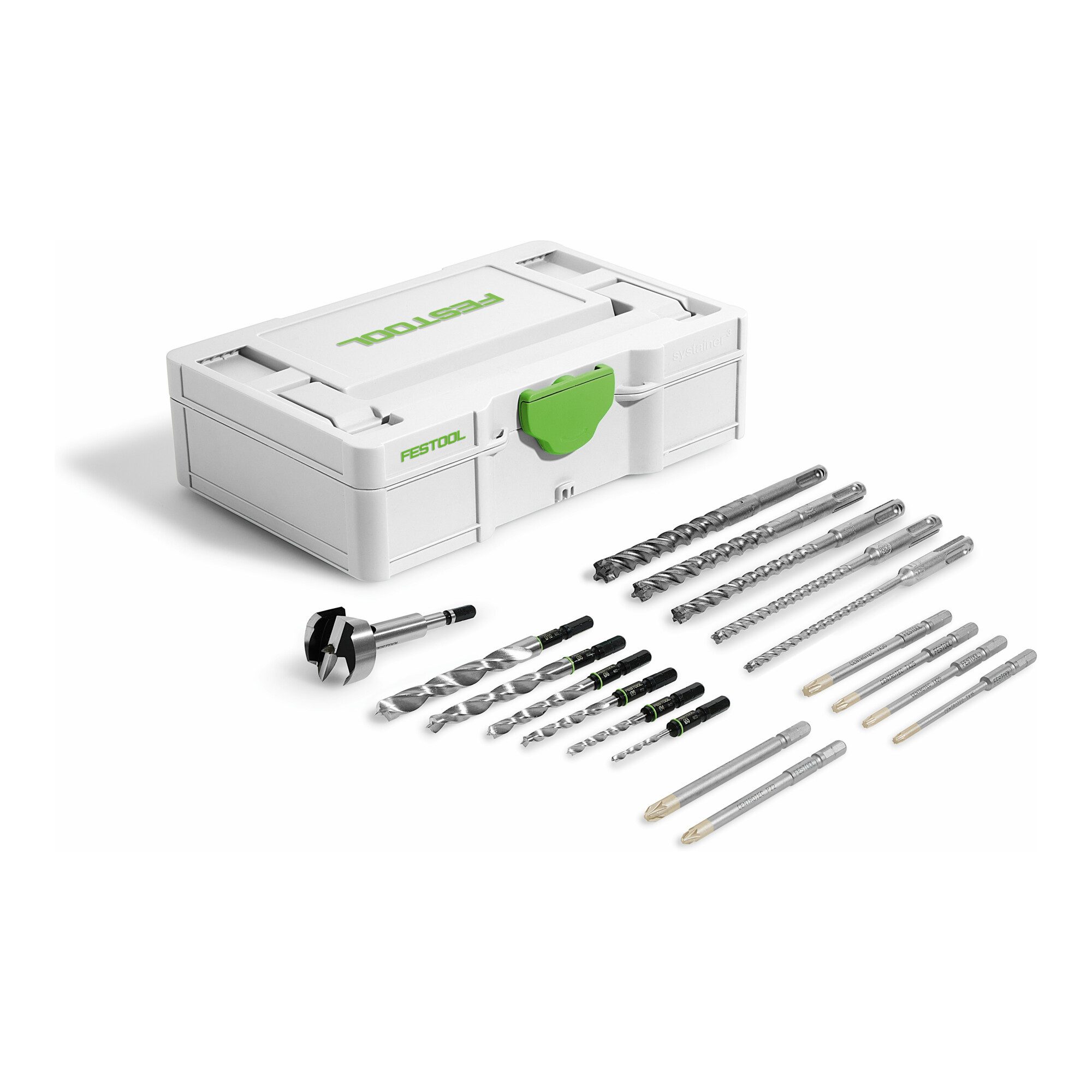 FESTOOL Holzbohrer Festool Bit und Bohrer-Set SYS3 S 76-BB-Set