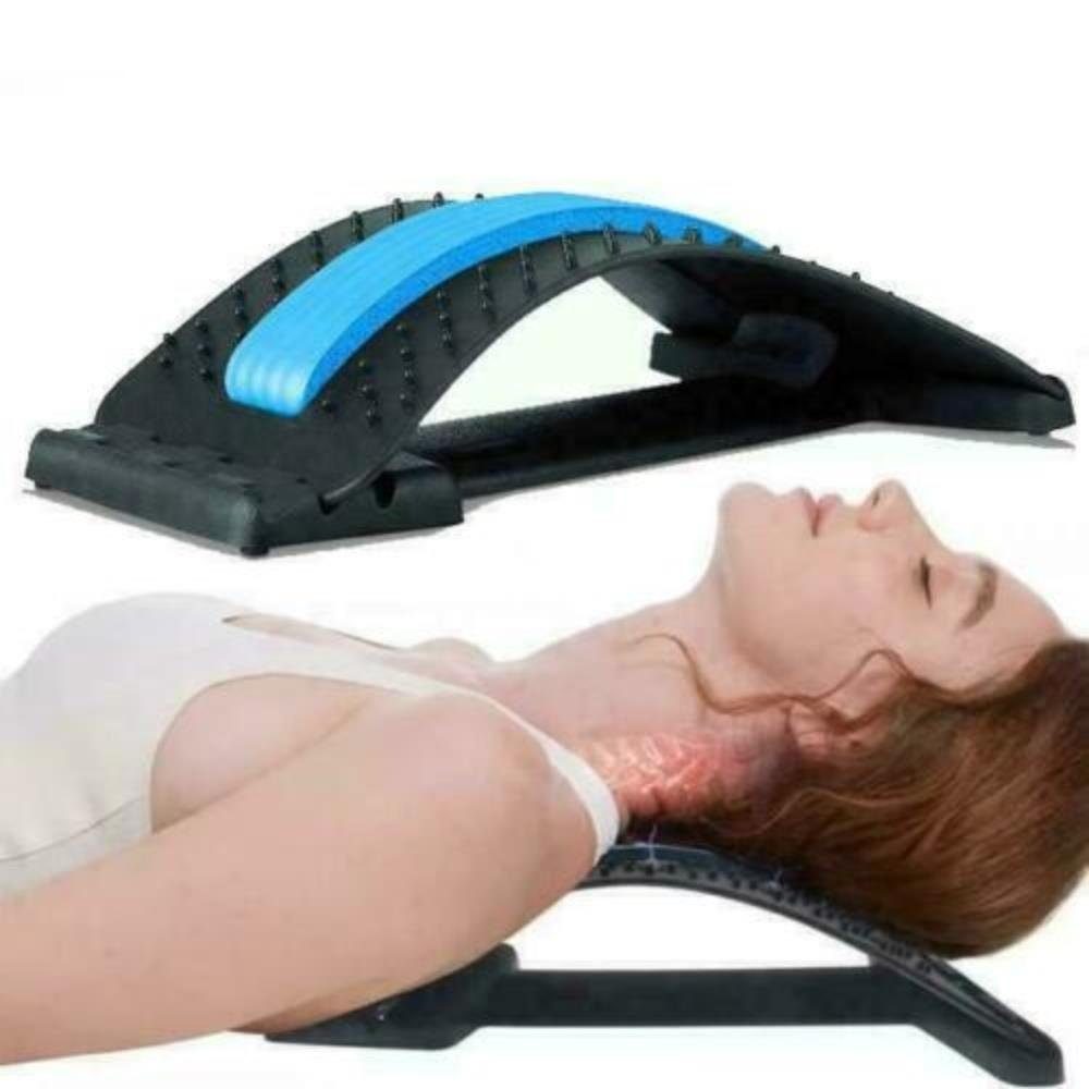 MAVURA Rückentrainer NeckShaper™ PRO Ergonomischer Nackenstrecker Rückenstrecker Nacken, (Rücken Massagegerät Massage), Rückendehner Rückentrainer Wirbelsäulenstrecker