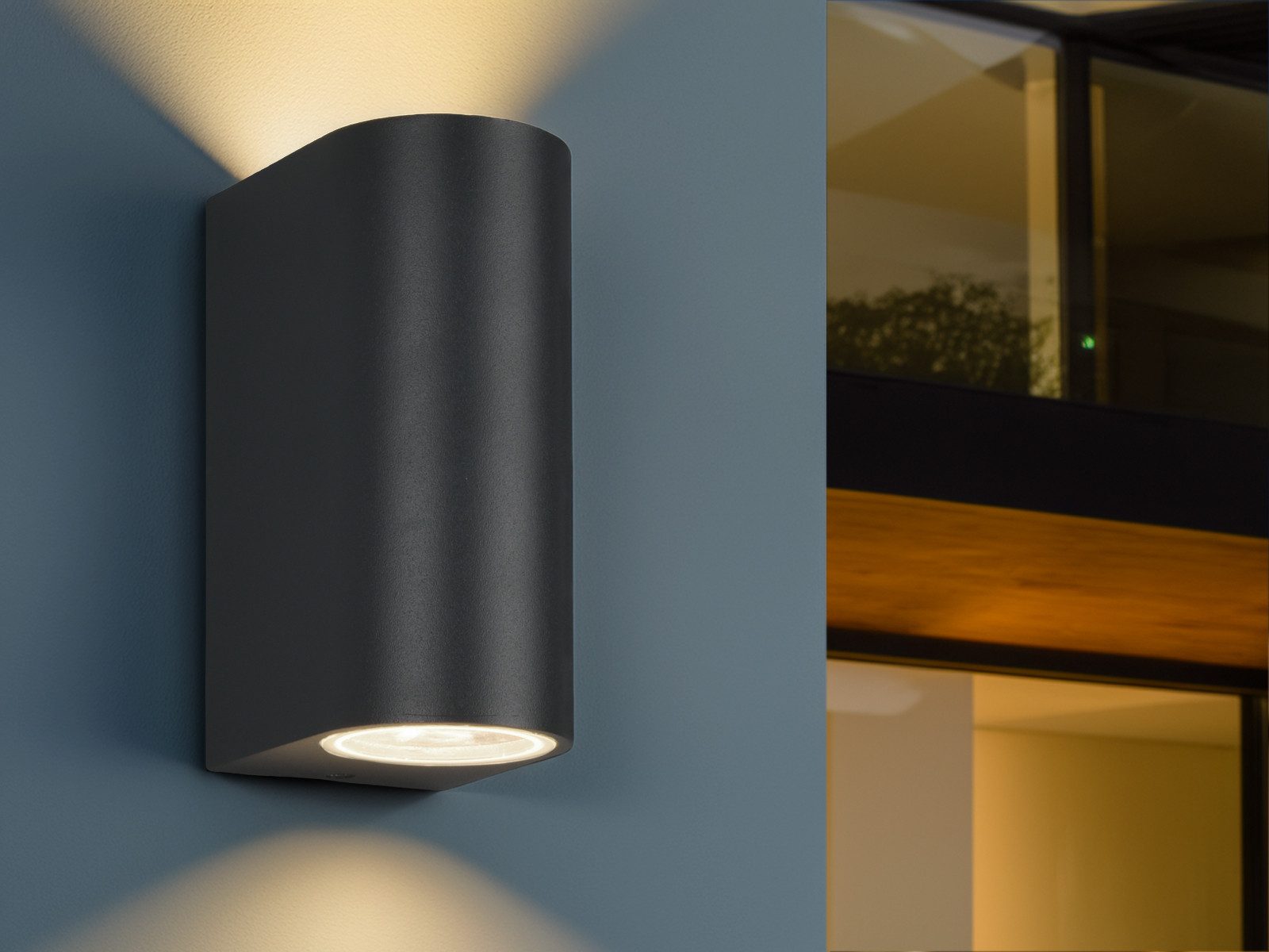 TRIO Leuchten LED Außen-Wandleuchte, LED wechselbar, günstig online kaufen