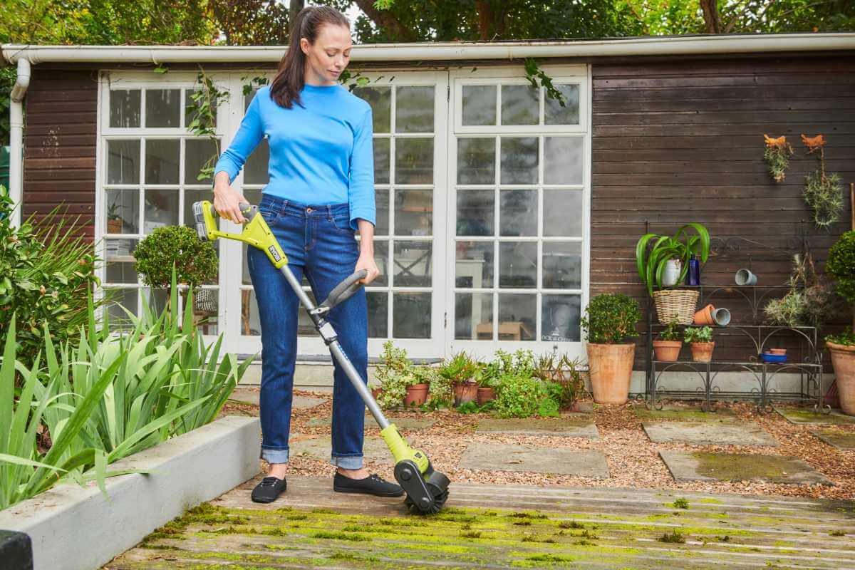 RYOBI Akku-Oberflächenbürste RYOBI RY18PCB-0 18V Akku-Oberflächenreiniger Universalbürste ohne Akku