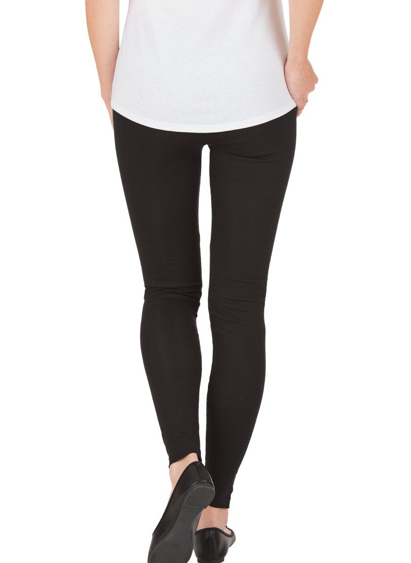 Trigema Leggings TRIGEMA Leggings aus Baumwolle/Elastan (1-tlg) – Bild 3 von 4