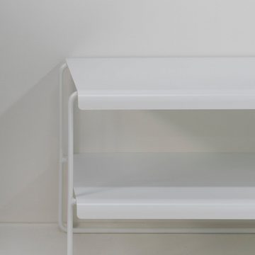 Torna Design Furniture Schuhregal Torna Schuhregal GABI 100 WHITE - Weiß 103x38,5x28cm