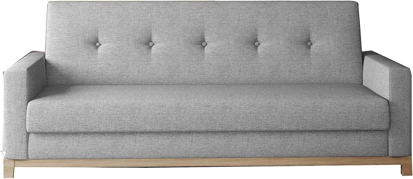 MOEBLO Schlafsofa BENE, Sofa Kippsofa für Sofagarnitur, Couch mit Holzgestell mit Couchgarnitur Schlaffunktion Wohnzimmer