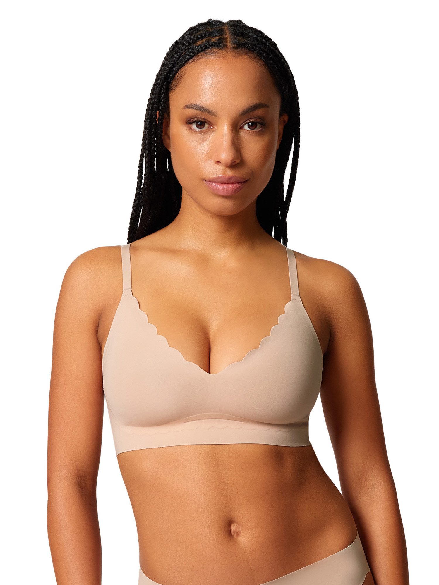 Skiny Bustier Bustier mit herausnehmbaren Pads Sensation (Stück, 1-tlg) verstellbare Träger, auch überkreuzt tragbar
