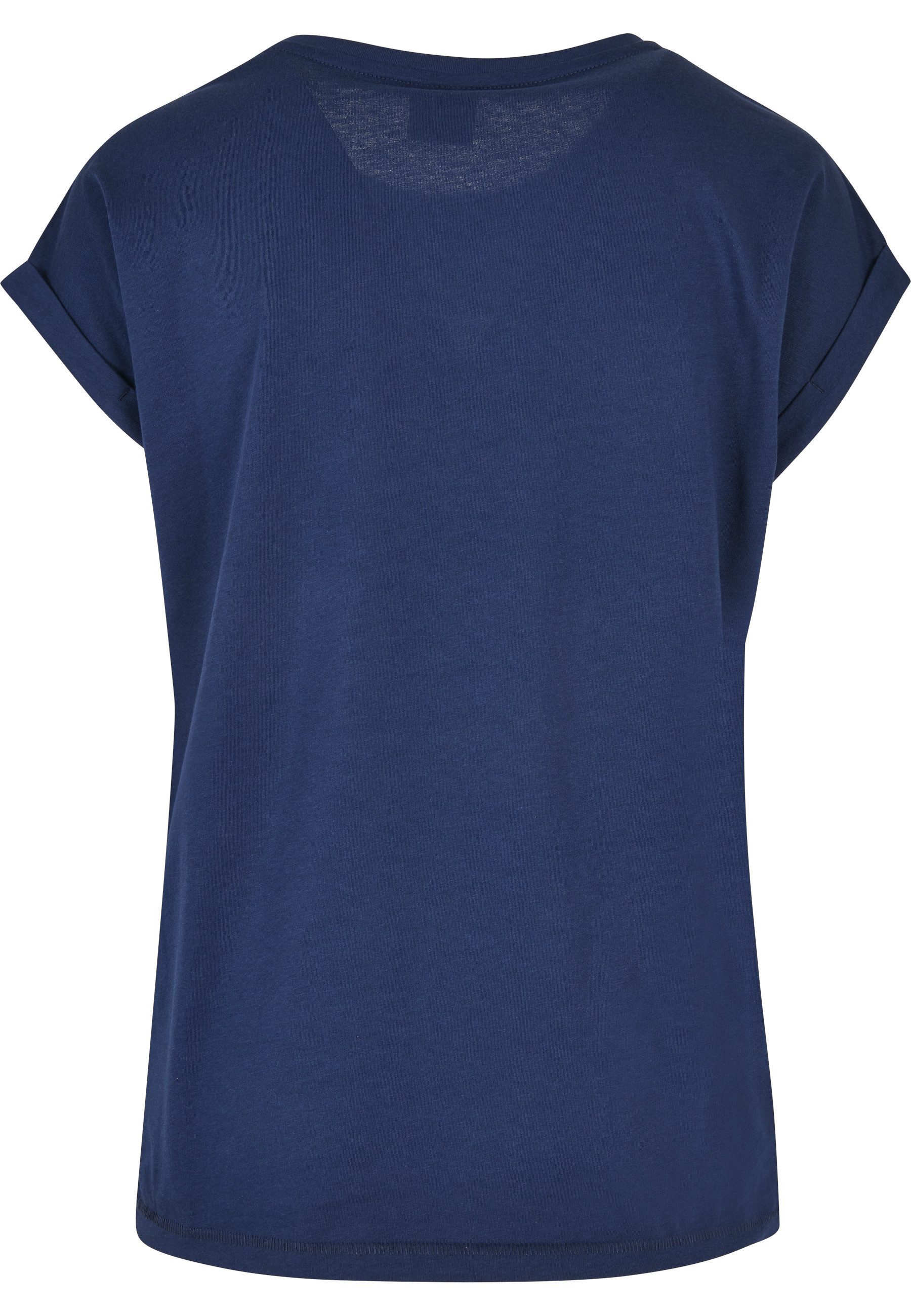URBAN CLASSICS Kurzarmshirt Urban Classics Damen Ladies Extended Shoulder Tee (1-tlg)
