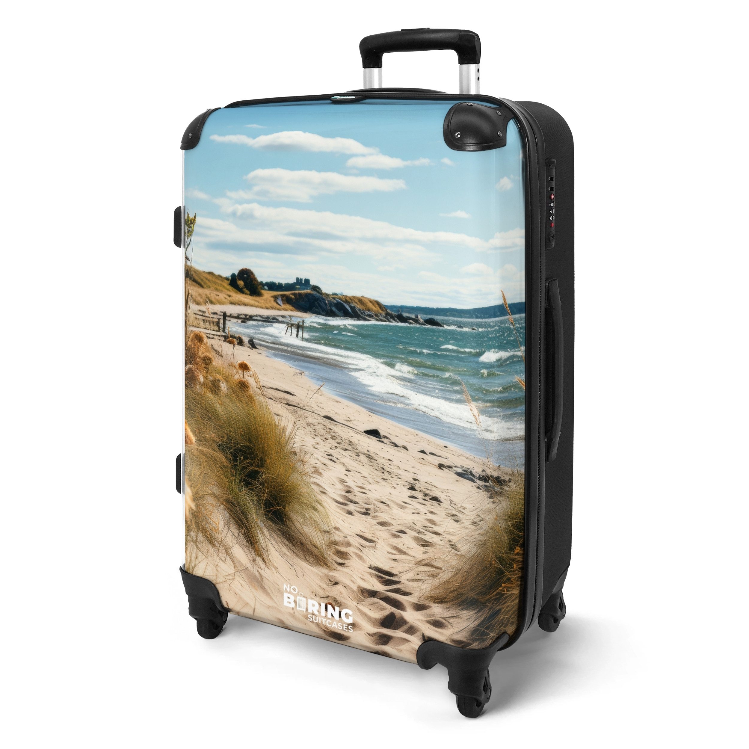 NoBoringSuitcases.com© Hartschalen-Trolley Dünen am Meer 67 günstig online kaufen