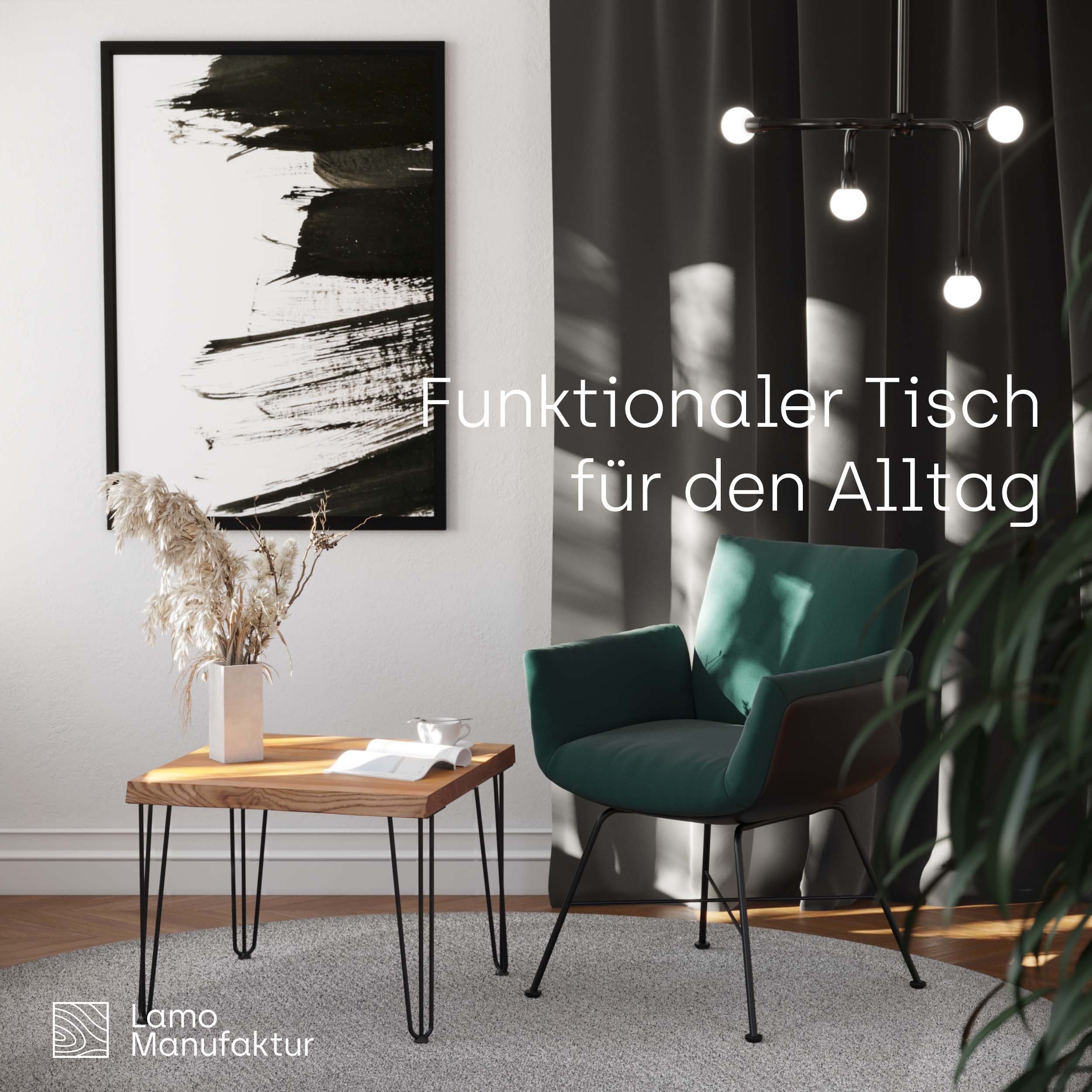 LAMO Manufaktur Baumkantentisch Creative Esstisch Massivholz günstig online kaufen