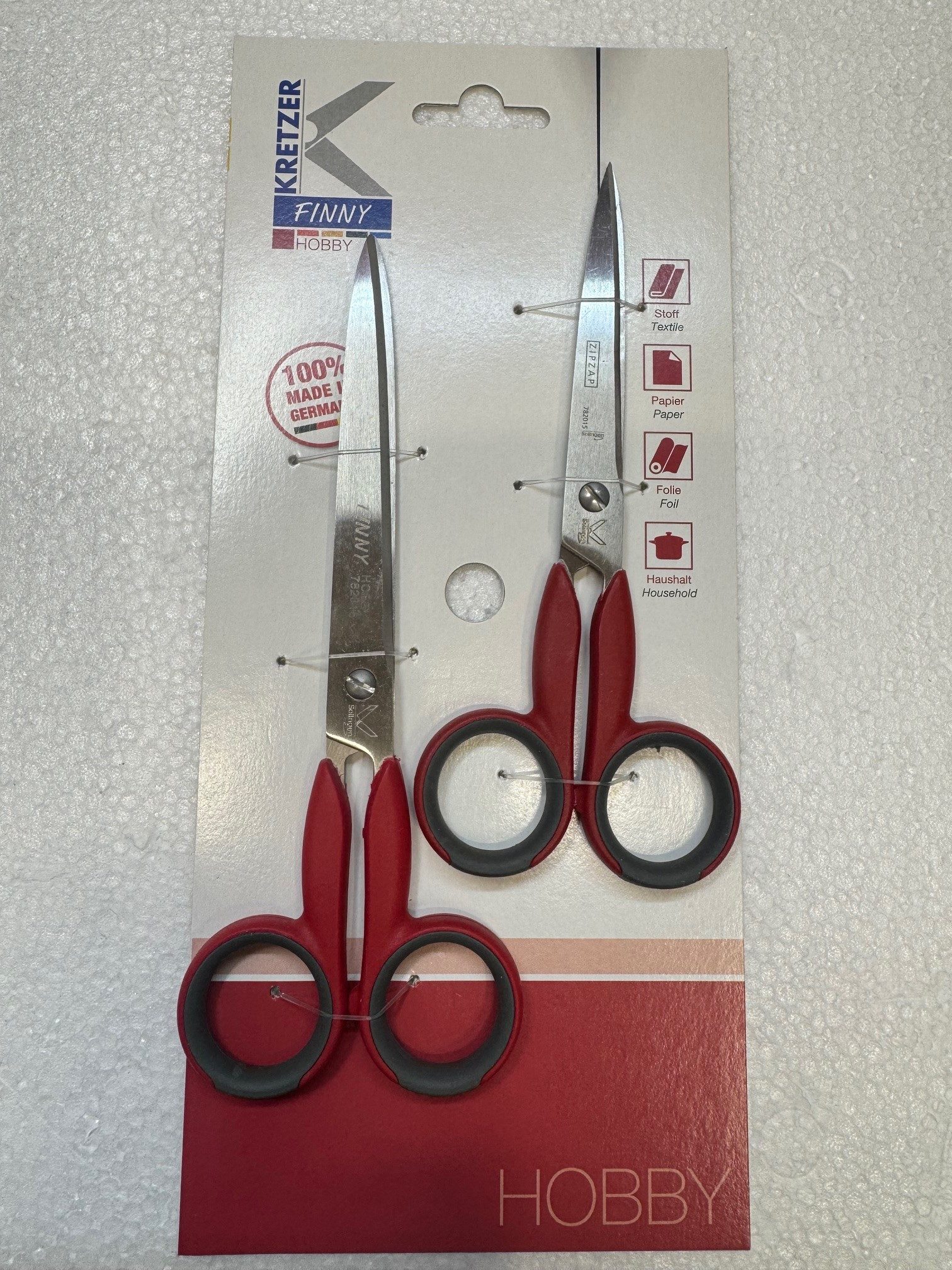 Kretzer Scheren-Set Kretzer Scheren-Set HOBBY 782018 & 782015, (2-tlg)