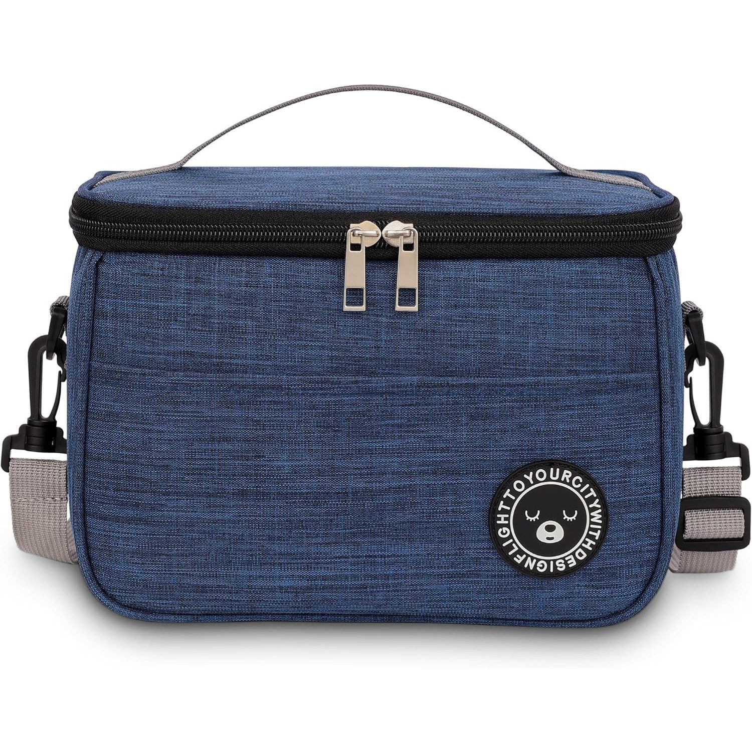 TUWENA Kühltasche Klein 6.4L, Lunchbox Tasche, Lunchtasche Isoliert, Faltbar Tragbar, Arbeit Reisen Büro Picknick