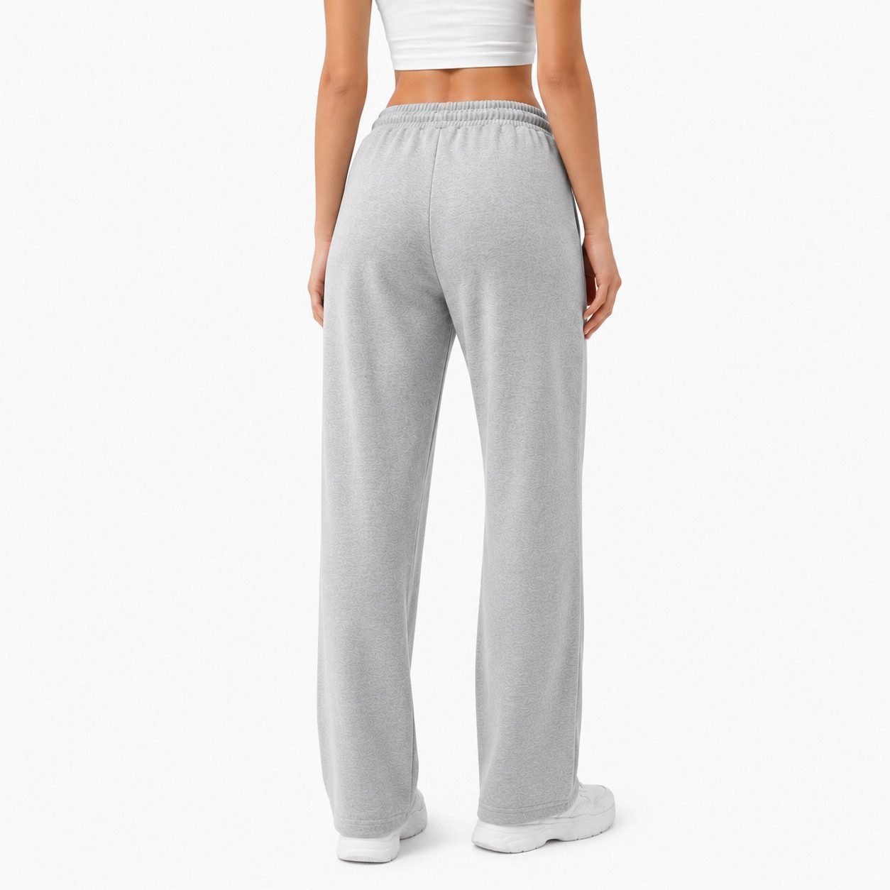 S&S Jogginghose Damen Sweathose Baumwolle Freizeit Sommer Hosen (Packung, 1-tlg., jogginghose für damen) mit High Waist & modernem Wide Leg Schnitt