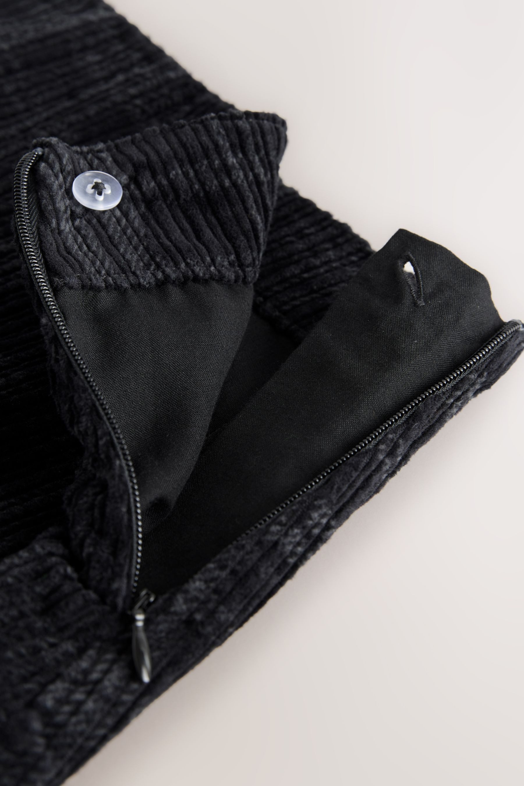 Next Minirock Minirock aus Cord mit Karomuster, Kurzgröße (1-tlg)