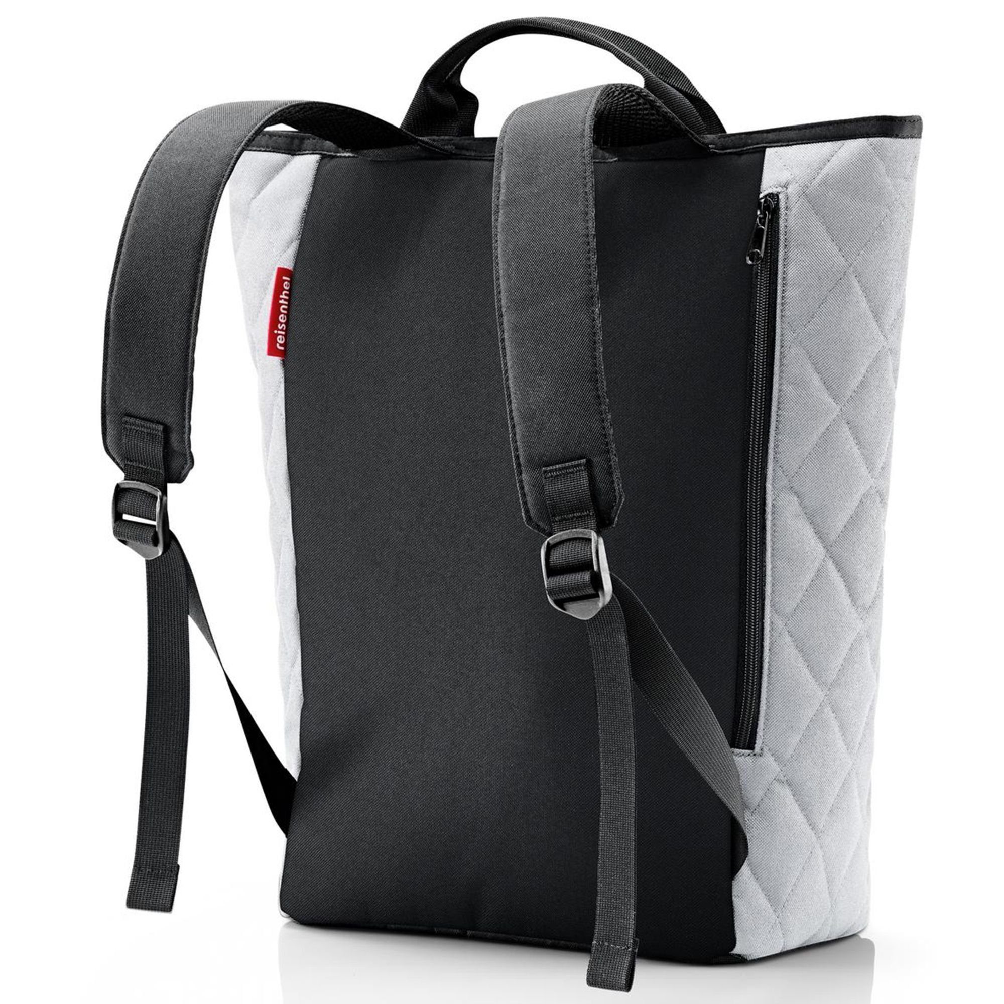 rhombuslightgrey Travelling, Polyester Rucksack REISENTHEL®