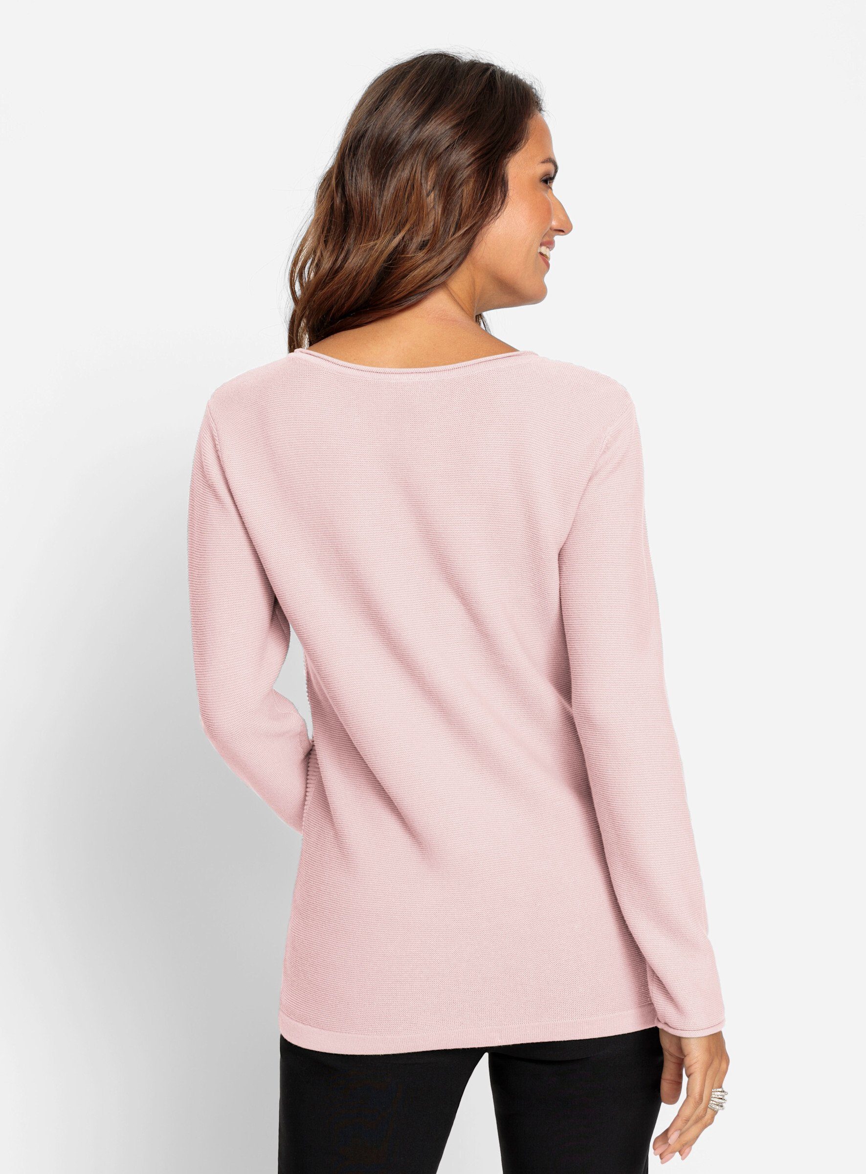 Witt Strickpullover Pullover Langarm Feinstrick, Links-Strick günstig online kaufen