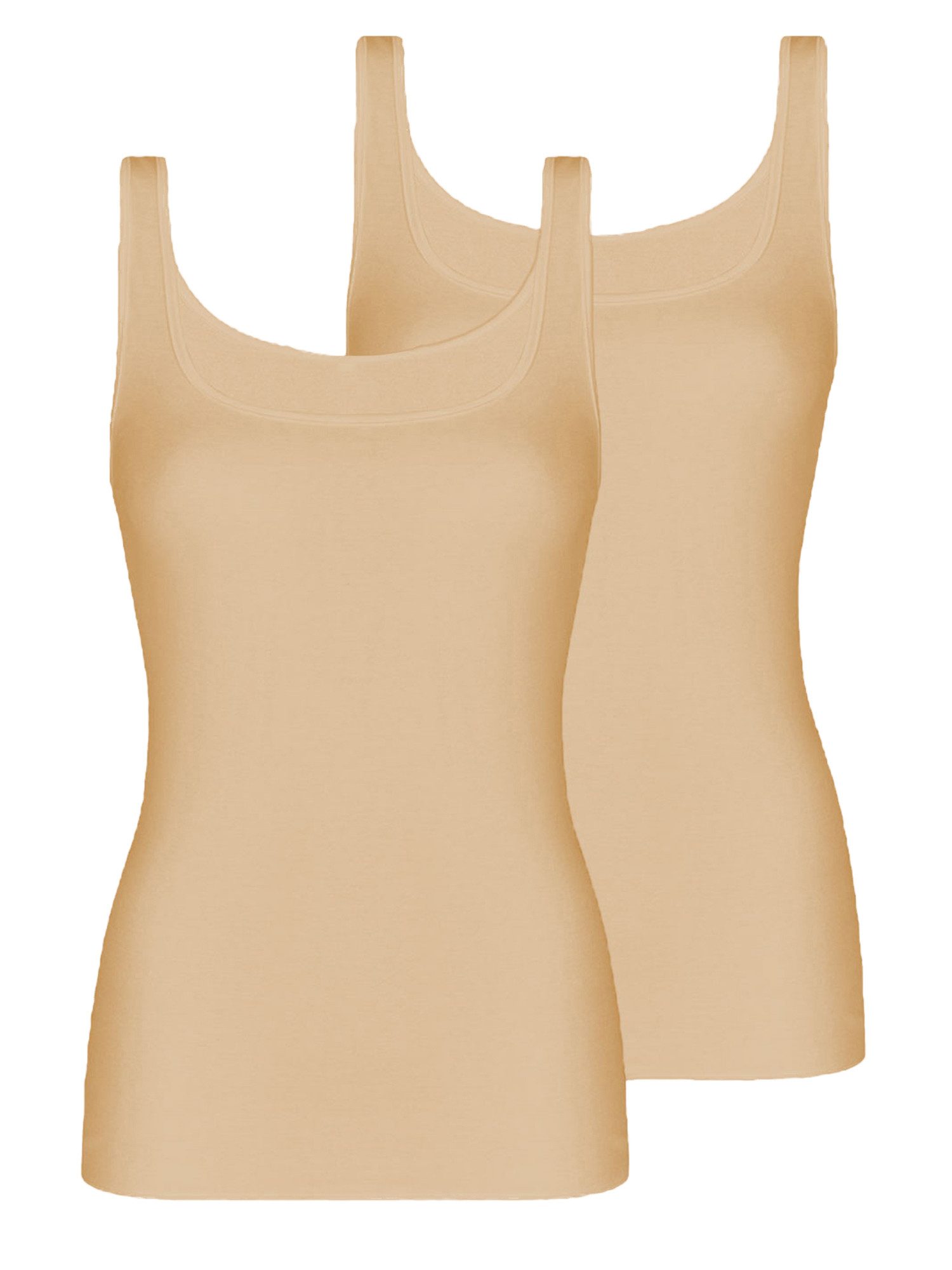 Achselhemd 2er Pack Damen Achseltop Secret