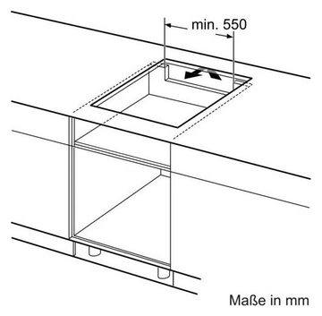 BOSCH Backofen-Set HBD635CS62, mit Teleskopauszug nachrüstbar, ecoClean Direct